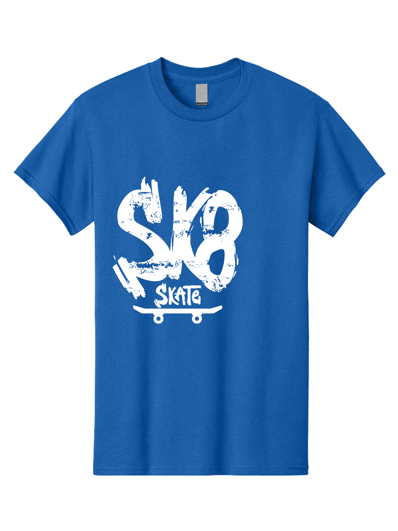 Sk8-2 Men'S Graphic Tee, 100% Cotton, Comfortable Casual Summer Wear, Machine Washable, Skateboarding Logo, Skate Culture, Streetwear Fashion, Action Sports, Skateboarding Brand, Edgy Design, Youth Lifestyle, Skateboard Graphics Aac161 7