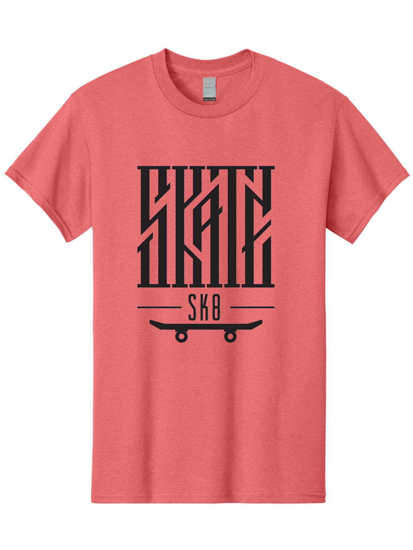 Sk8-3 Men'S Graphic Tee, 100% Cotton, Comfortable Casual Summer Wear, Machine Washable, Skateboarding, Sk8, Skate Culture, Streetwear, Extreme Sports, Graphic Design, Urban Style, Skateboard Graphics, Black And Green Design, Skateboard Art Aac162 7