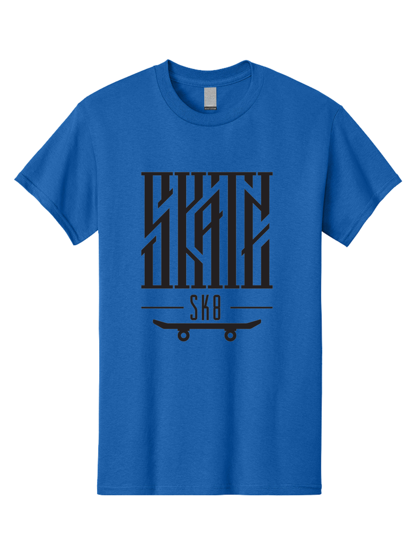 Sk8-3 Men'S Graphic Tee, 100% Cotton, Comfortable Casual Summer Wear, Machine Washable, Skateboarding, Sk8, Skate Culture, Streetwear, Extreme Sports, Graphic Design, Urban Style, Skateboard Graphics, Black And Green Design, Skateboard Art Aac162 21