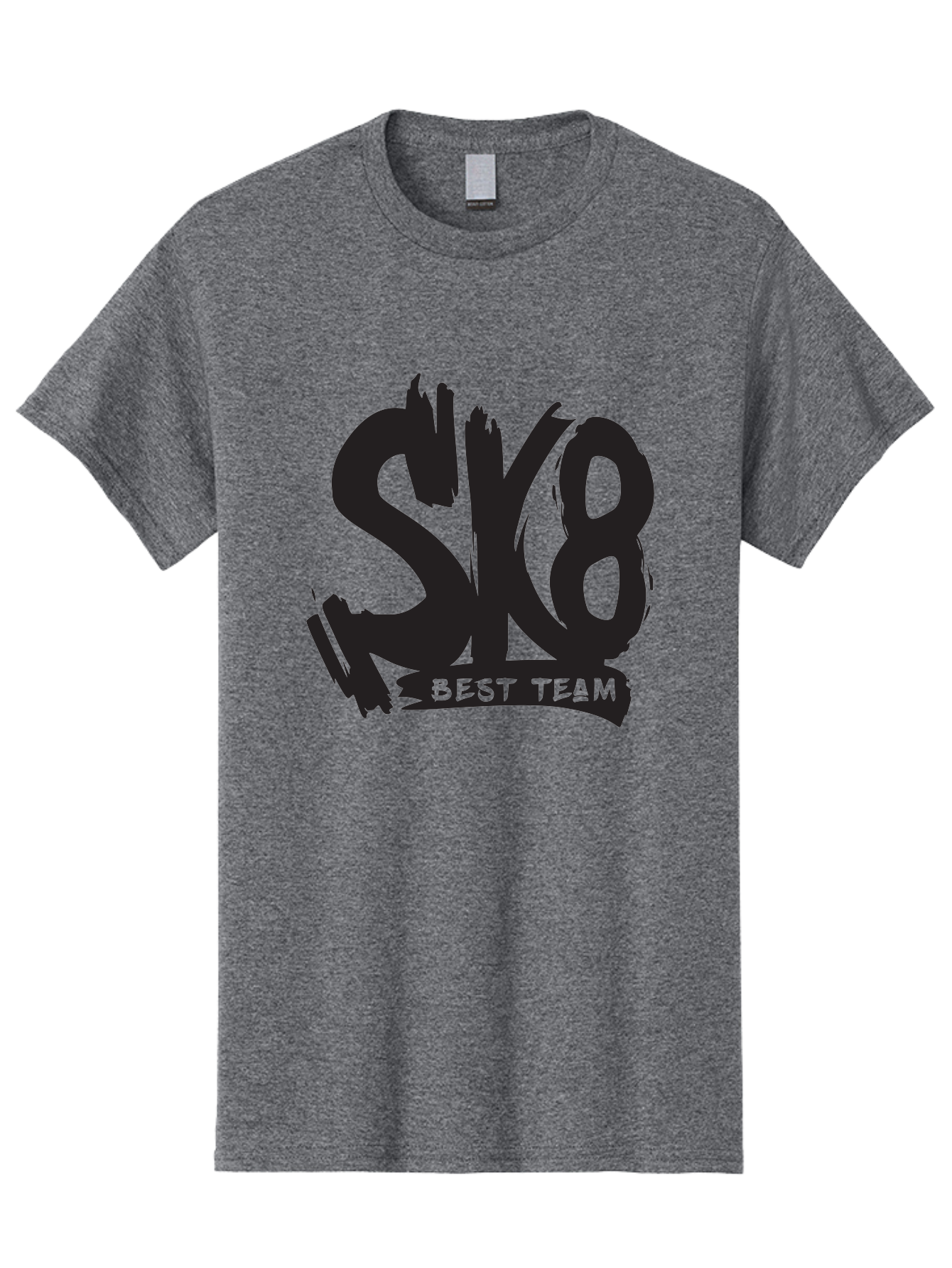 Sk8-Best-Team-1 Men'S Graphic Tee, 100% Cotton, Comfortable Casual Summer Wear, Machine Washable, Sk8 Best Team, Skate Team Logo, Skateboarding Graphics, Team Branding, Urban Sports, Action Sports, Skate Culture, Team Identity Aac163 27