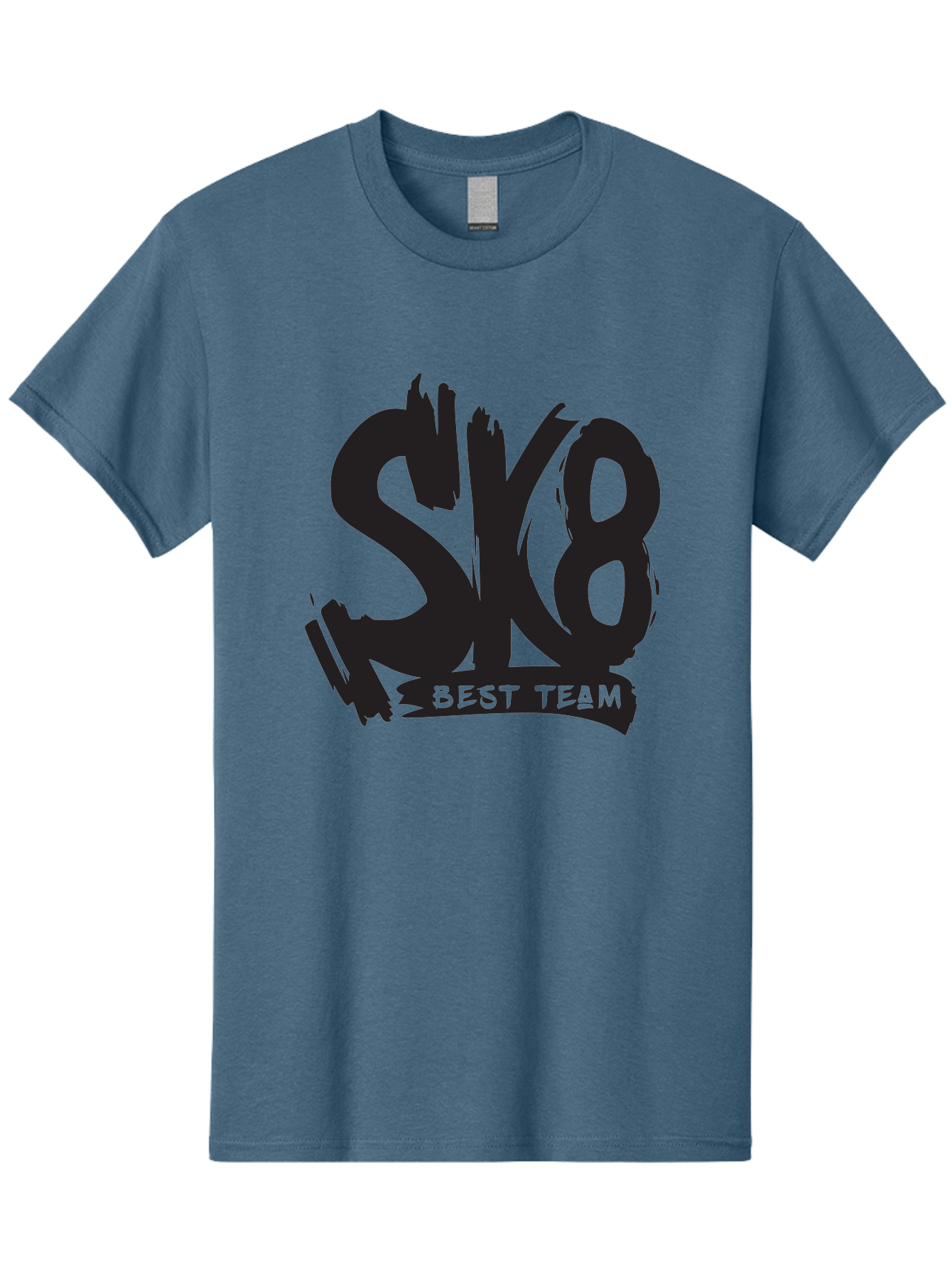 Sk8-Best-Team-1 Men'S Graphic Tee, 100% Cotton, Comfortable Casual Summer Wear, Machine Washable, Sk8 Best Team, Skate Team Logo, Skateboarding Graphics, Team Branding, Urban Sports, Action Sports, Skate Culture, Team Identity Aac163 15
