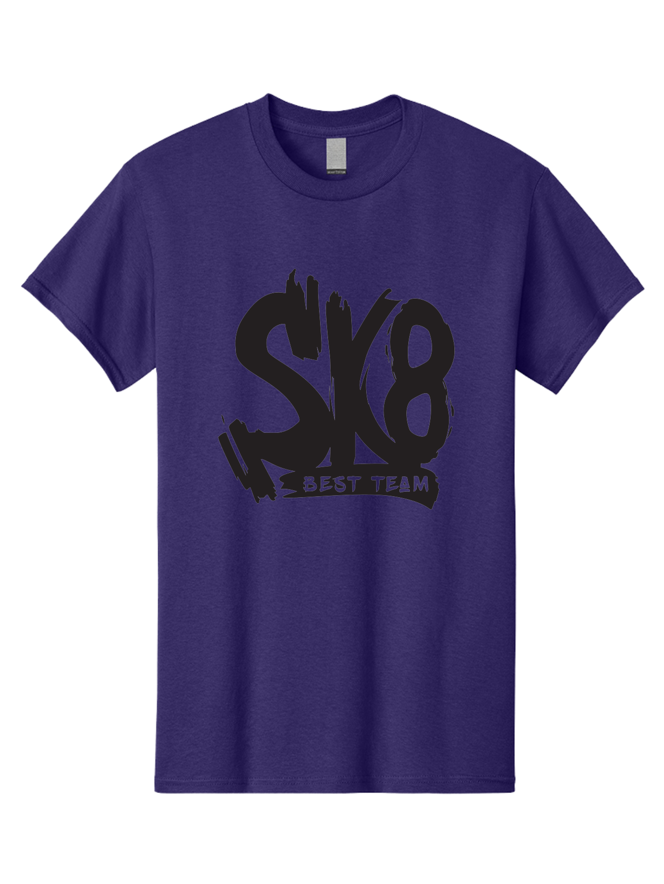 Sk8-Best-Team-1 Men'S Graphic Tee, 100% Cotton, Comfortable Casual Summer Wear, Machine Washable, Sk8 Best Team, Skate Team Logo, Skateboarding Graphics, Team Branding, Urban Sports, Action Sports, Skate Culture, Team Identity Aac163 23