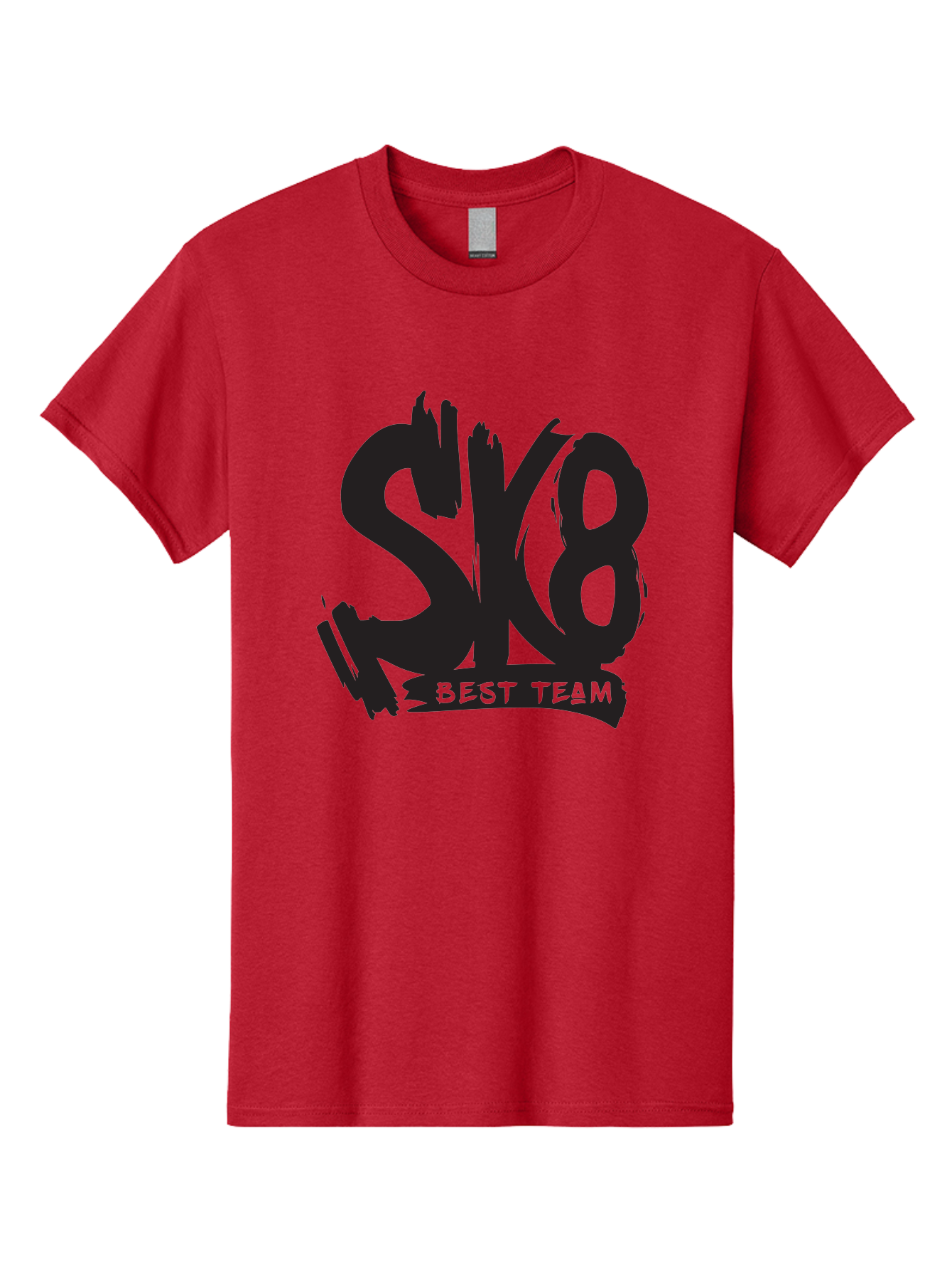 Sk8-Best-Team-1 Men'S Graphic Tee, 100% Cotton, Comfortable Casual Summer Wear, Machine Washable, Sk8 Best Team, Skate Team Logo, Skateboarding Graphics, Team Branding, Urban Sports, Action Sports, Skate Culture, Team Identity Aac163 11