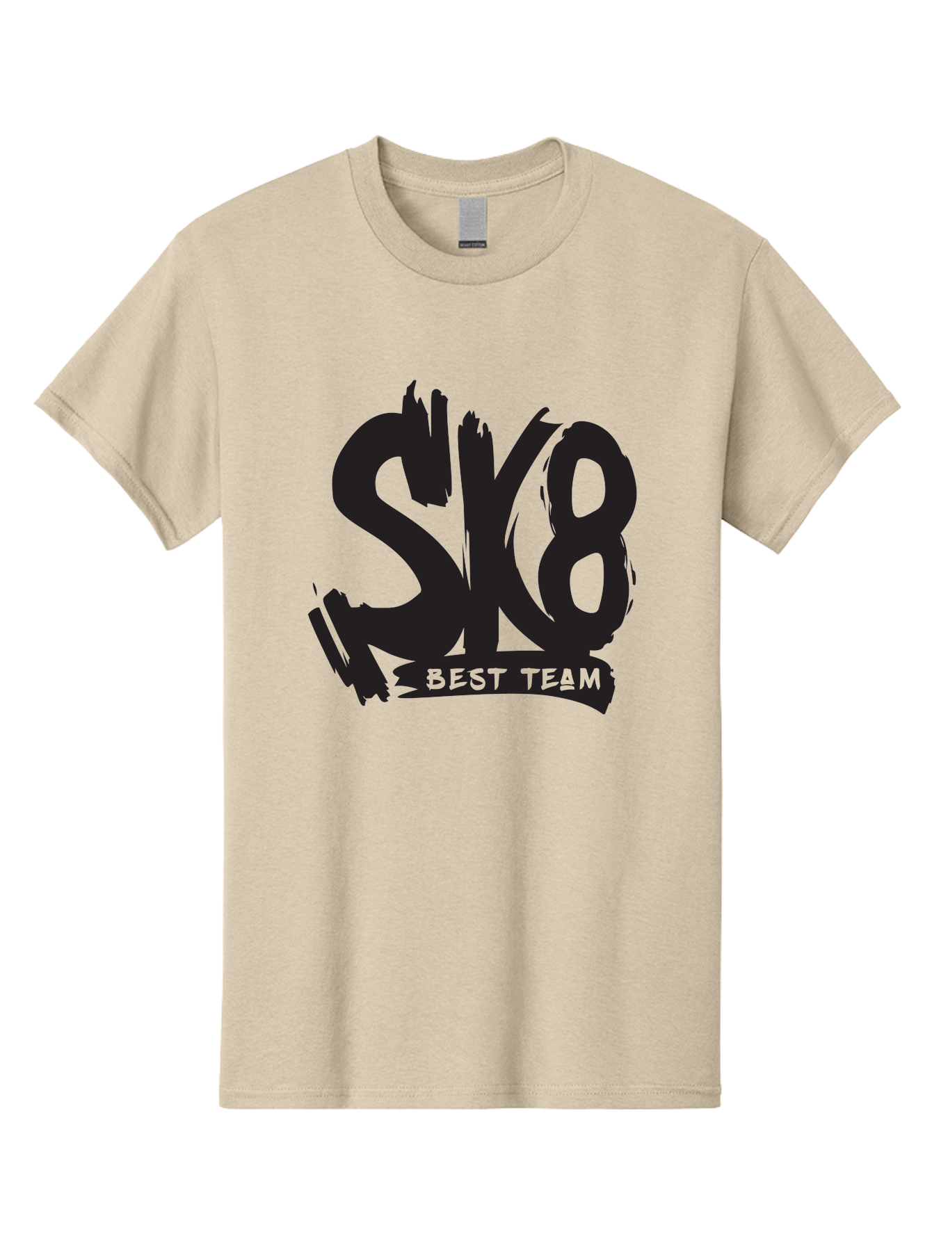 Sk8-Best-Team-1 Men'S Graphic Tee, 100% Cotton, Comfortable Casual Summer Wear, Machine Washable, Sk8 Best Team, Skate Team Logo, Skateboarding Graphics, Team Branding, Urban Sports, Action Sports, Skate Culture, Team Identity Aac163 3