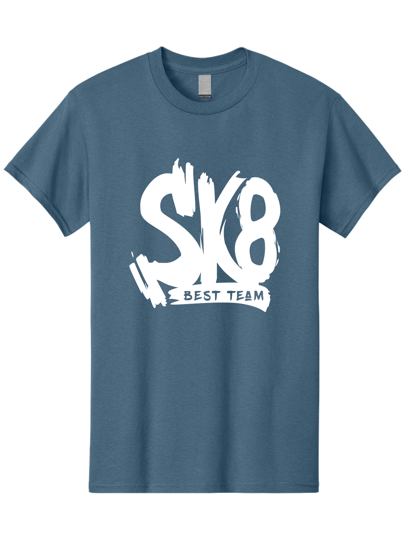 Sk8-Best-Team Men'S Graphic Tee, 100% Cotton, Comfortable Casual Summer Wear, Machine Washable, Action Sports Team Logo, Skateboarding Graphics, Team Spirit, Best Team Logo, Sports Branding, Team Identity, Skate Culture Aac164 13