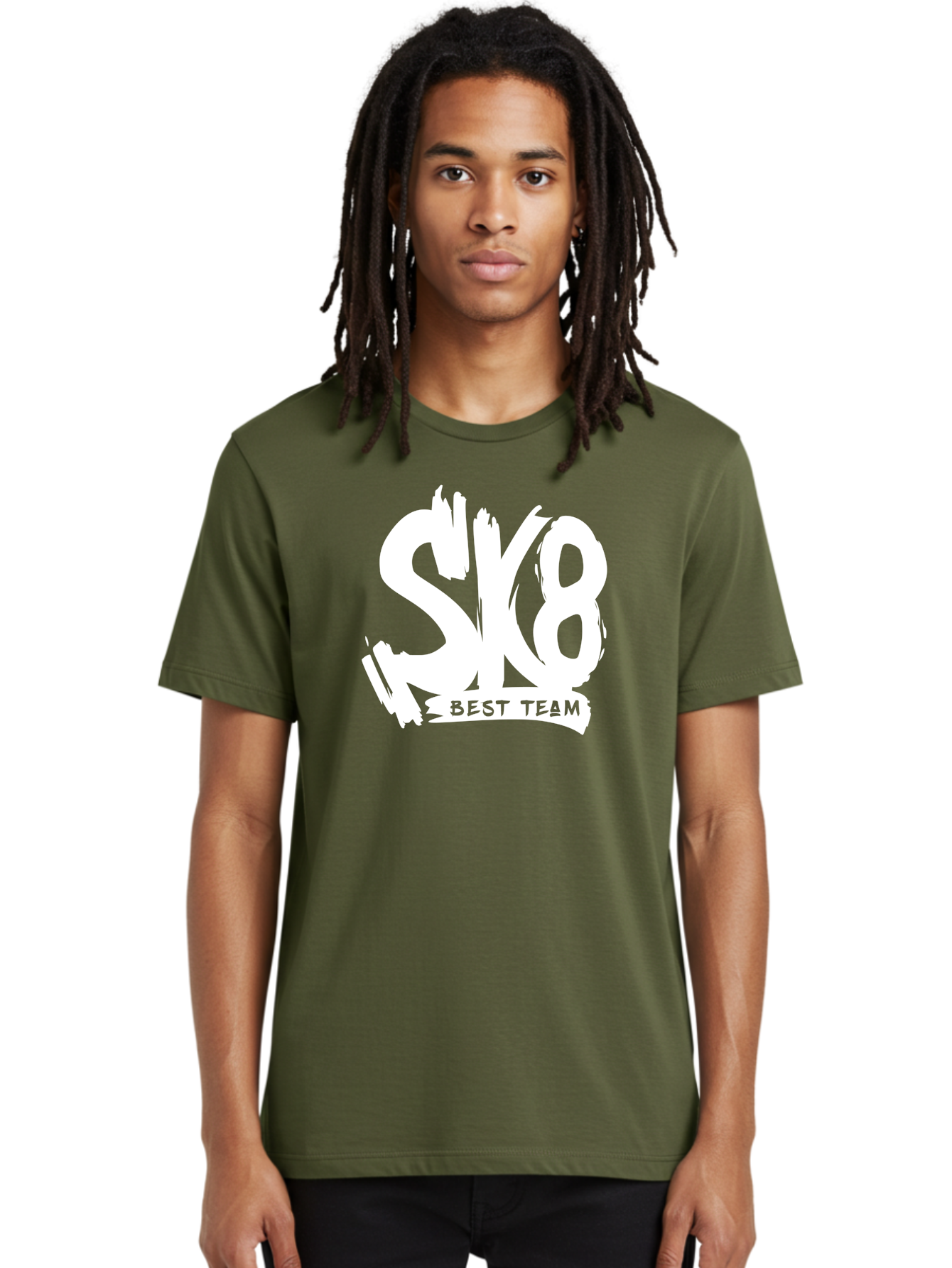 Sk8-Best-Team Men'S Graphic Tee, 100% Cotton, Comfortable Casual Summer Wear, Machine Washable, Action Sports Team Logo, Skateboarding Graphics, Team Spirit, Best Team Logo, Sports Branding, Team Identity, Skate Culture Aac164 12