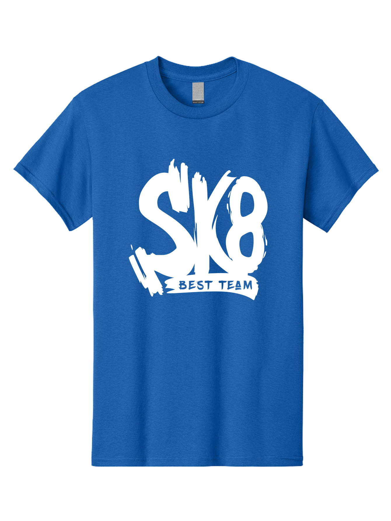 Sk8-Best-Team Men'S Graphic Tee, 100% Cotton, Comfortable Casual Summer Wear, Machine Washable, Action Sports Team Logo, Skateboarding Graphics, Team Spirit, Best Team Logo, Sports Branding, Team Identity, Skate Culture Aac164 19