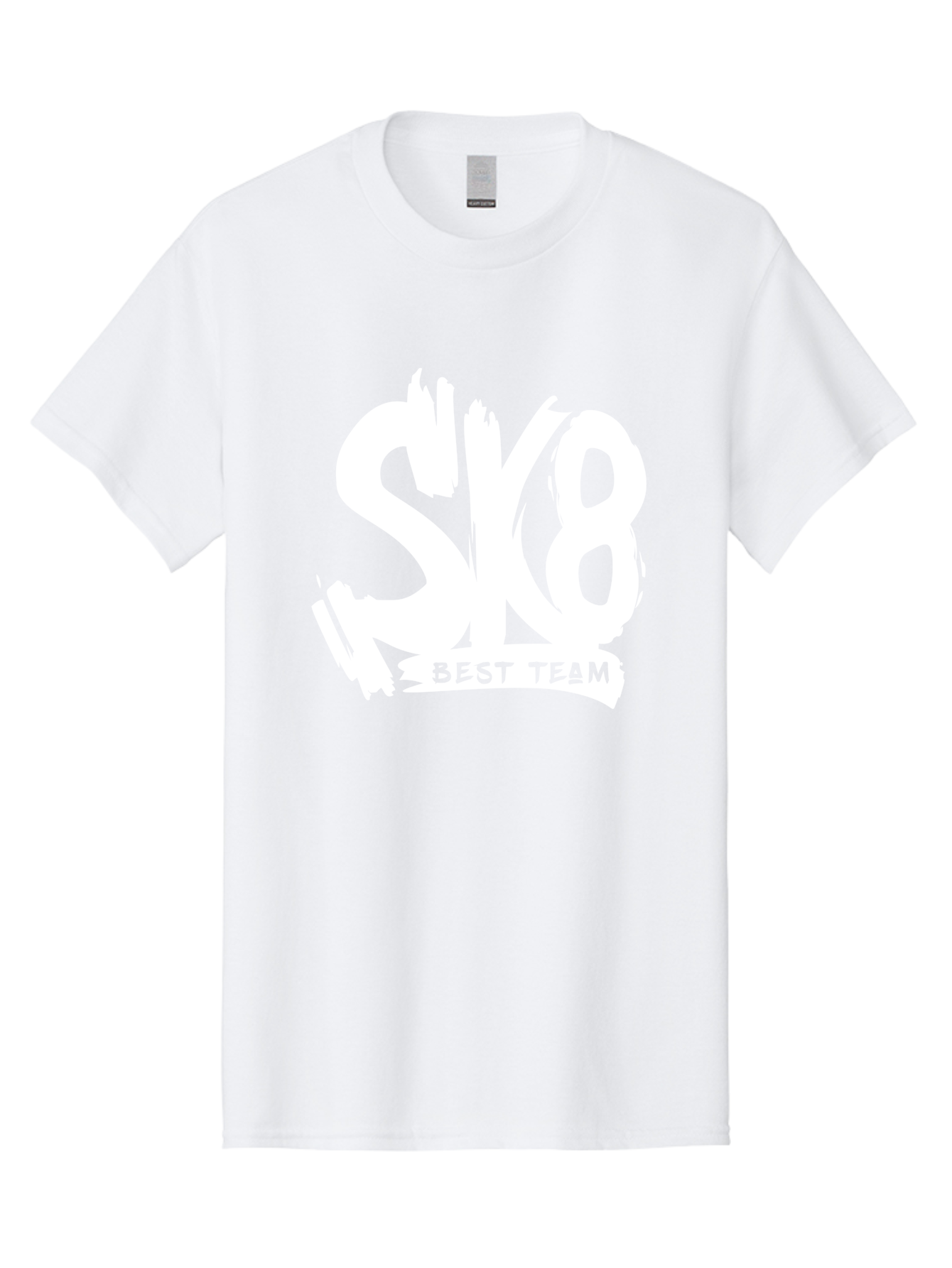 Sk8-Best-Team Men'S Graphic Tee, 100% Cotton, Comfortable Casual Summer Wear, Machine Washable, Action Sports Team Logo, Skateboarding Graphics, Team Spirit, Best Team Logo, Sports Branding, Team Identity, Skate Culture Aac164 21