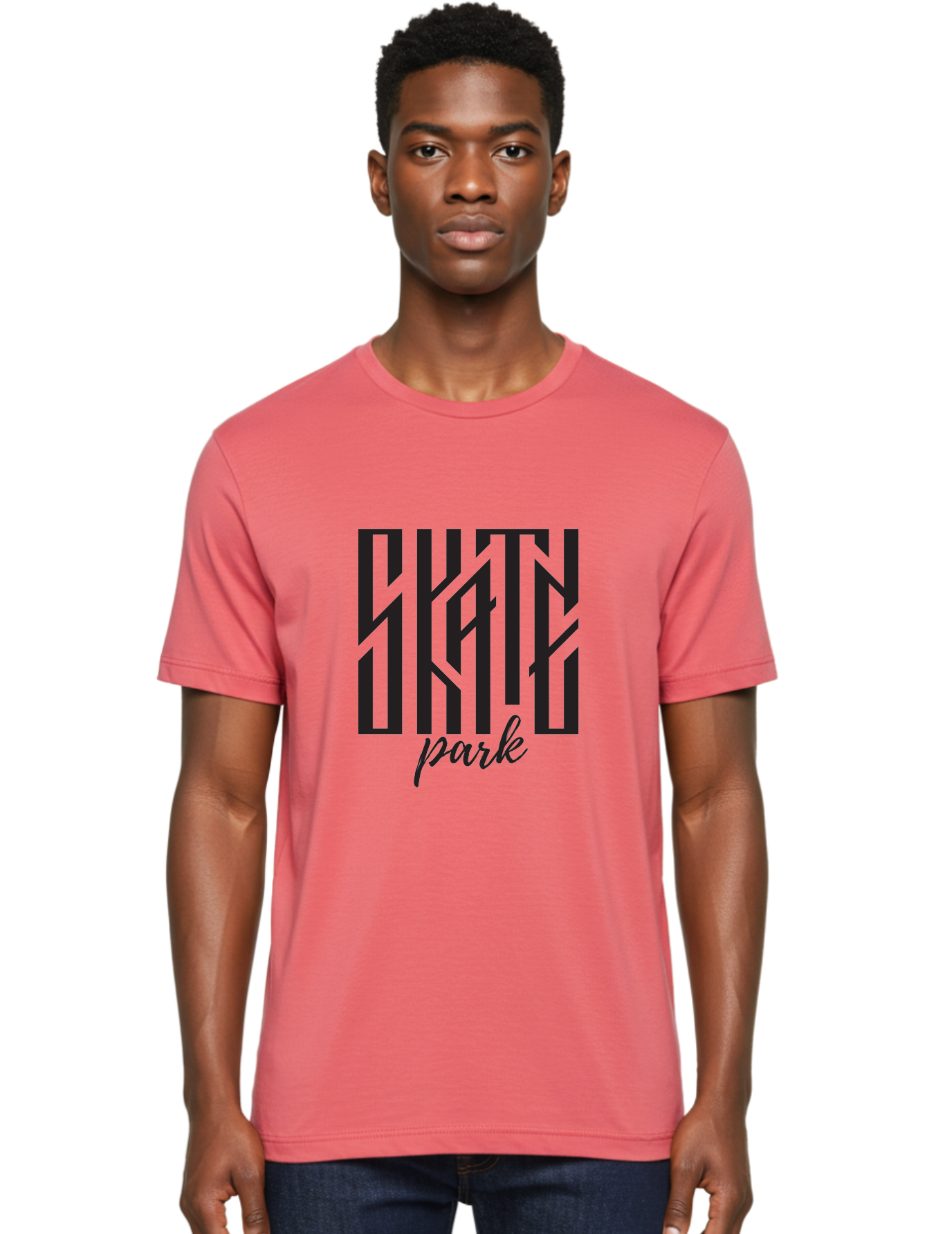 Skate-Park-1 Men'S Graphic Tee, 100% Cotton, Comfortable Casual Summer Wear, Machine Washable, Skate Park, Extreme Sports, Street Art, Urban Culture, Skateboarding, Youth Lifestyle Aac169 26
