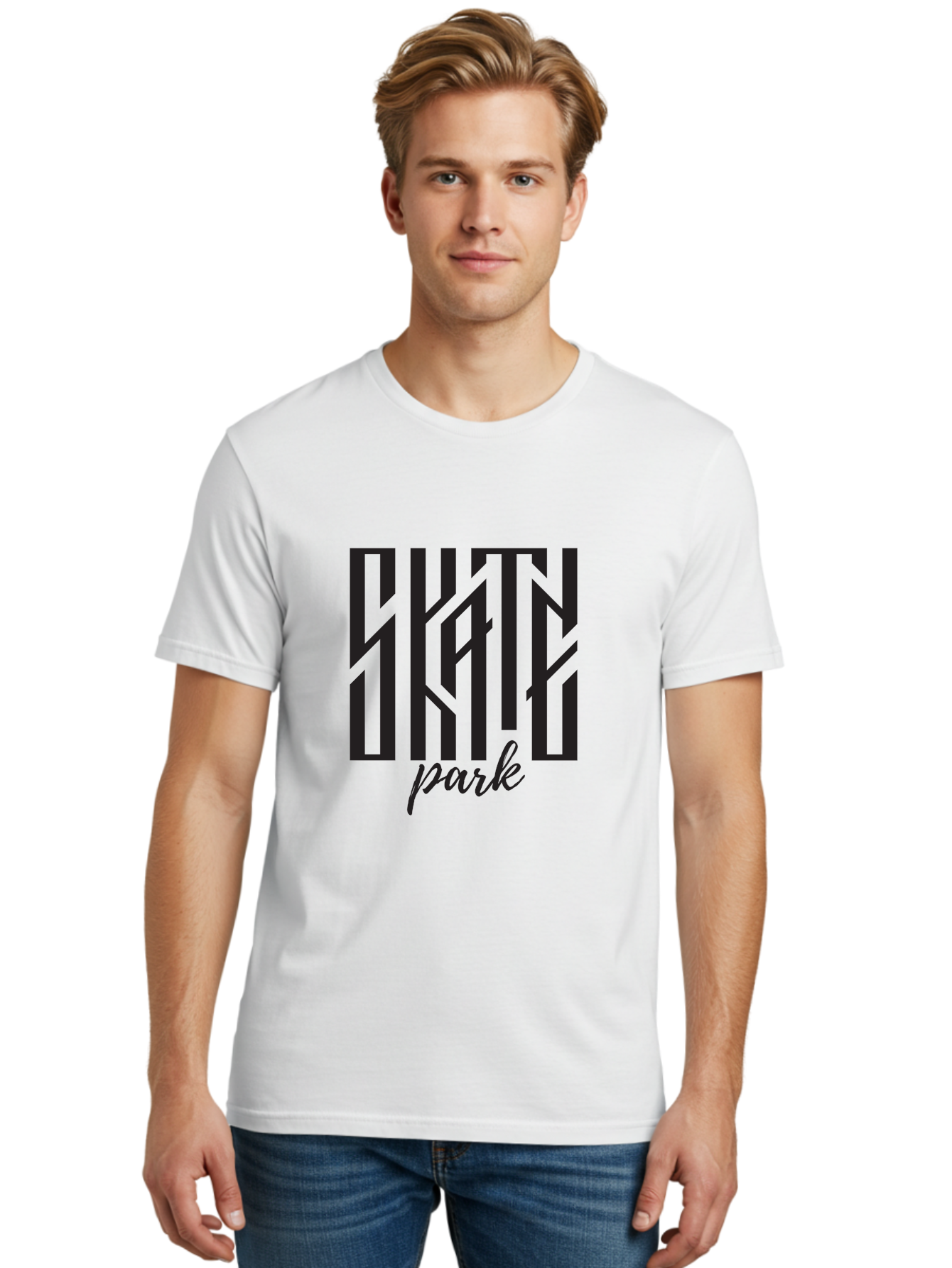 Skate-Park-1 Men'S Graphic Tee, 100% Cotton, Comfortable Casual Summer Wear, Machine Washable, Skate Park, Extreme Sports, Street Art, Urban Culture, Skateboarding, Youth Lifestyle Aac169 20
