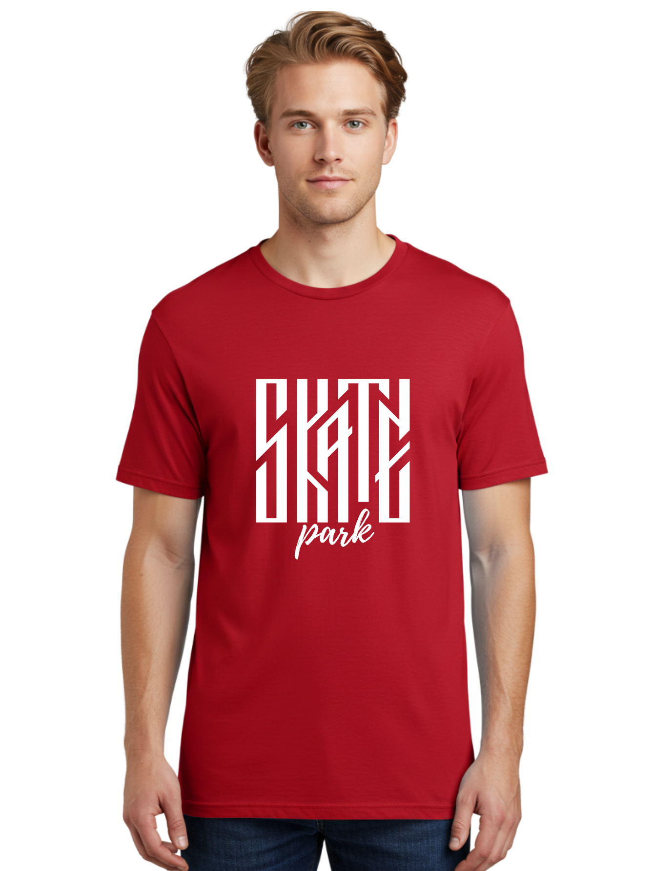 Skate-Park Men'S Graphic Tee, 100% Cotton, Comfortable Casual Summer Wear, Machine Washable, Skateboarding, Extreme Sports, Action Sports, Skate Culture, Streetwear Fashion, Skatepark Design, Urban Lifestyle, Skateboarding Community Aac170 2