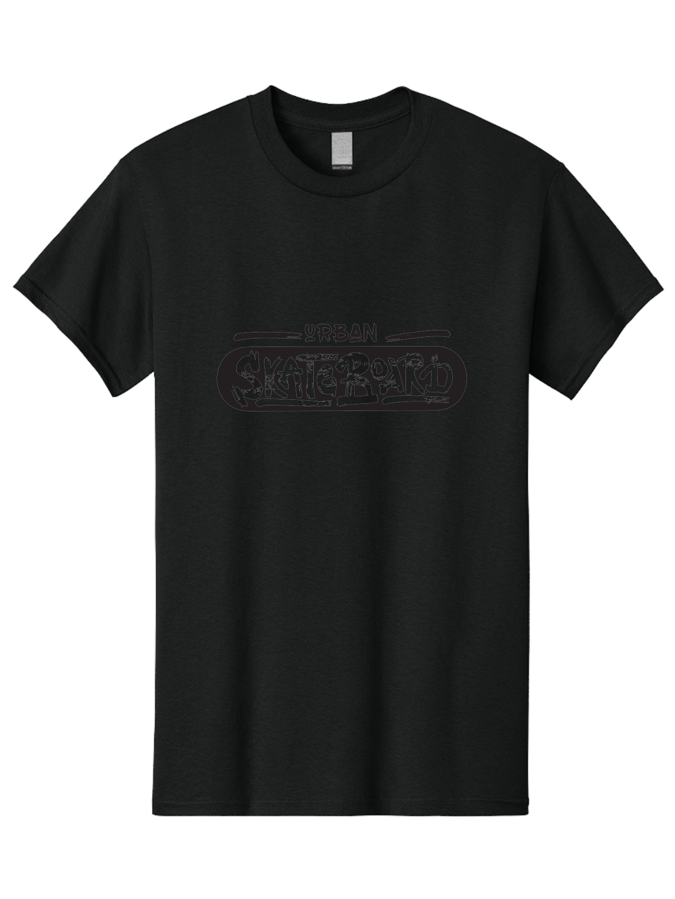 Urban-Skateboard-1 Men'S Graphic Tee, 100% Cotton, Comfortable Casual Summer Wear, Machine Washable, Skateboard Culture, Urban Skate, Streetwear Fashion, Graffiti Style, Action Sports, Extreme Sports, Youth Culture, Skateboarding Lifestyle, Aac173 3
