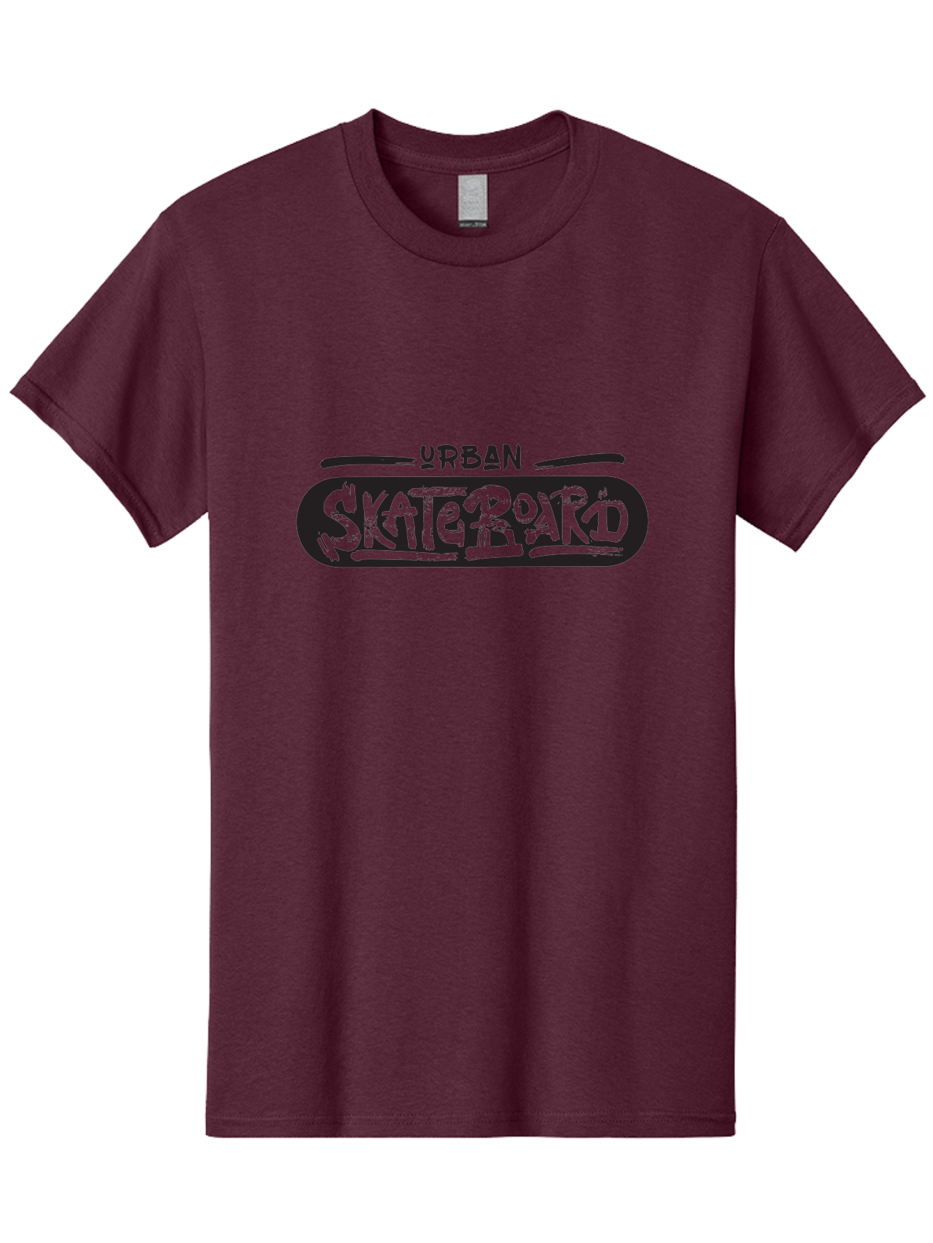 Urban-Skateboard-1 Men'S Graphic Tee, 100% Cotton, Comfortable Casual Summer Wear, Machine Washable, Skateboard Culture, Urban Skate, Streetwear Fashion, Graffiti Style, Action Sports, Extreme Sports, Youth Culture, Skateboarding Lifestyle, Aac173 13