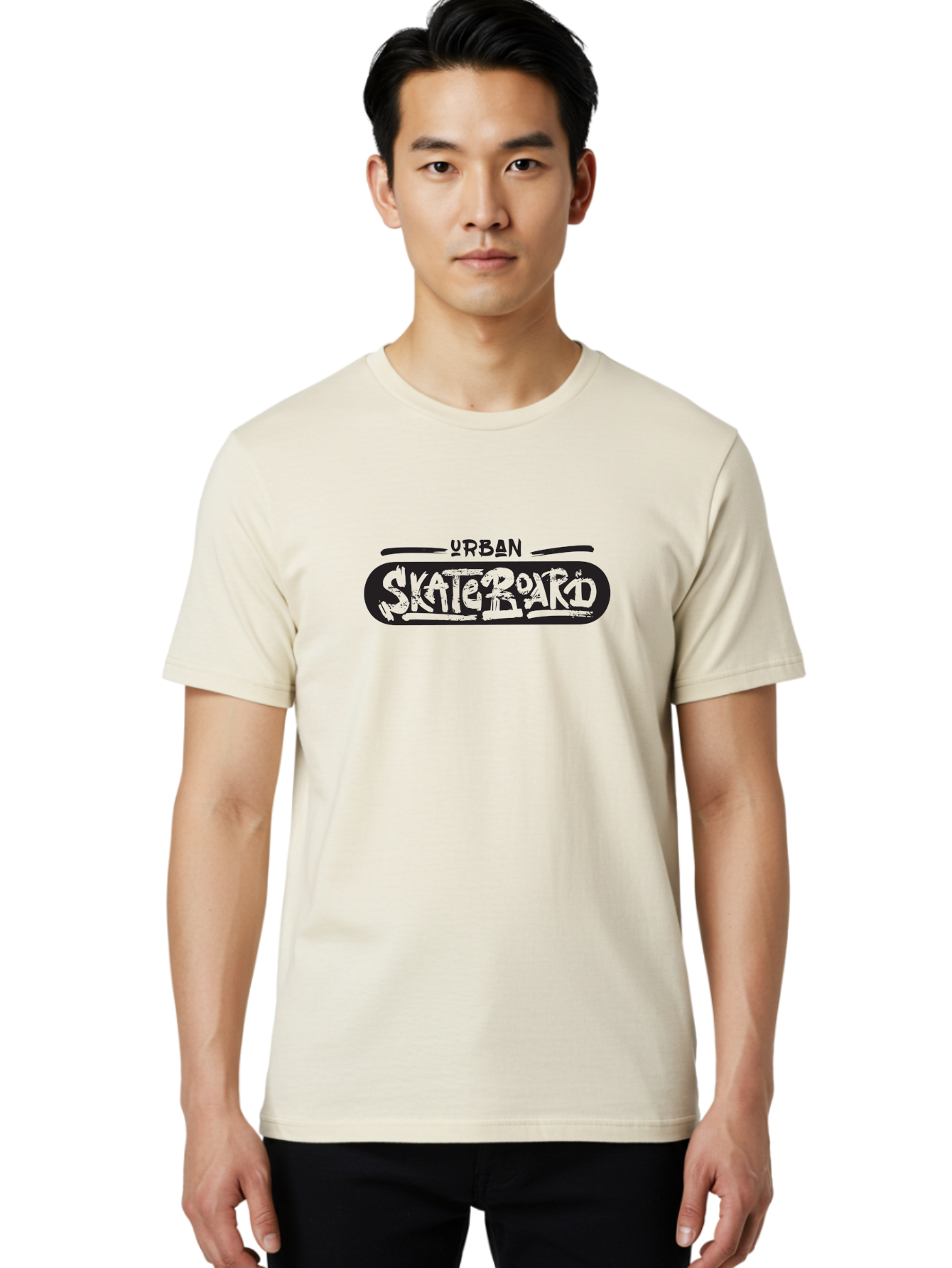 Urban-Skateboard-1 Men'S Graphic Tee, 100% Cotton, Comfortable Casual Summer Wear, Machine Washable, Skateboard Culture, Urban Skate, Streetwear Fashion, Graffiti Style, Action Sports, Extreme Sports, Youth Culture, Skateboarding Lifestyle, Aac173 18