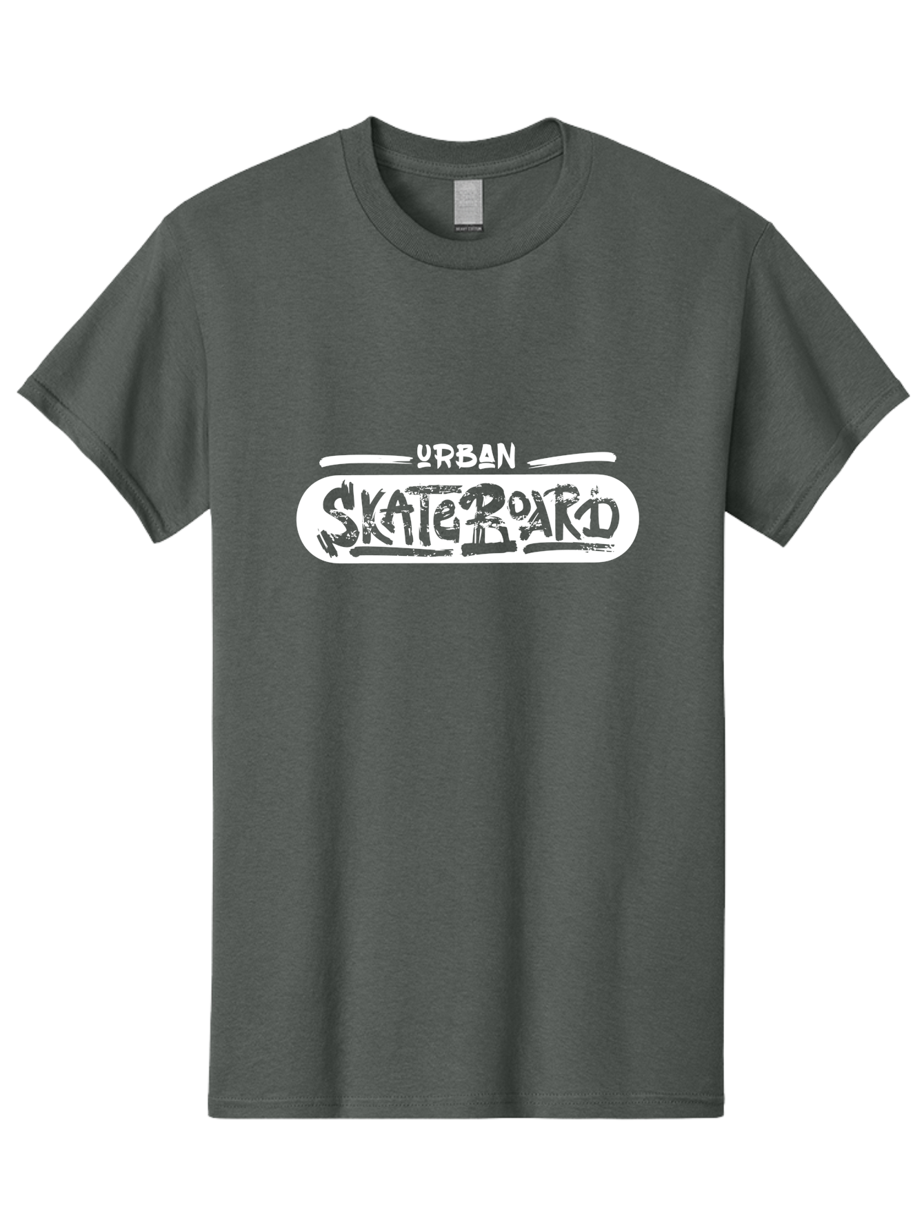 Urban-Skateboard Men'S Graphic Tee, 100% Cotton, Comfortable Casual Summer Wear, Machine Washable, Skateboarding Culture, Urban Lifestyle, Streetwear Fashion, Skateboard Graphics, Graffiti Art, Youth Culture, Skateboarding Community, Aac174 27