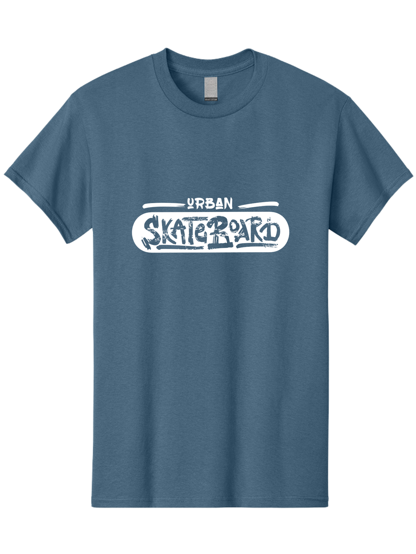 Urban-Skateboard Men'S Graphic Tee, 100% Cotton, Comfortable Casual Summer Wear, Machine Washable, Skateboarding Culture, Urban Lifestyle, Streetwear Fashion, Skateboard Graphics, Graffiti Art, Youth Culture, Skateboarding Community, Aac174 9