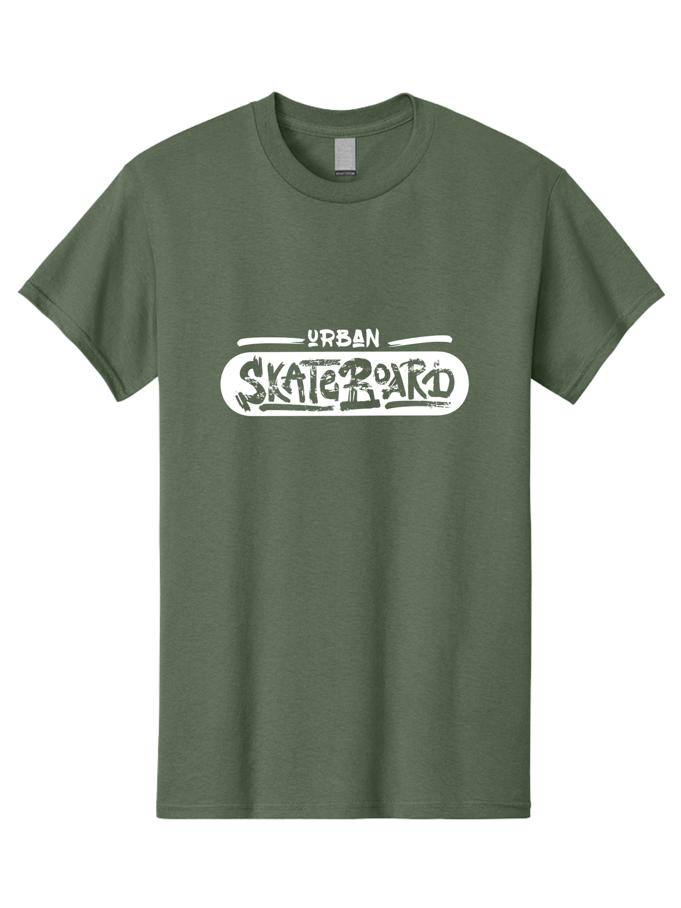 Urban-Skateboard Men'S Graphic Tee, 100% Cotton, Comfortable Casual Summer Wear, Machine Washable, Skateboarding Culture, Urban Lifestyle, Streetwear Fashion, Skateboard Graphics, Graffiti Art, Youth Culture, Skateboarding Community, Aac174 21