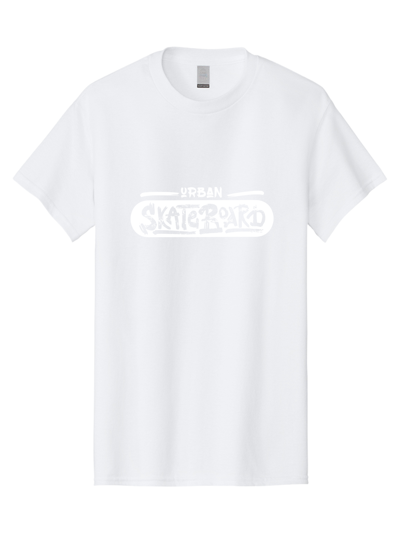 Urban-Skateboard Men'S Graphic Tee, 100% Cotton, Comfortable Casual Summer Wear, Machine Washable, Skateboarding Culture, Urban Lifestyle, Streetwear Fashion, Skateboard Graphics, Graffiti Art, Youth Culture, Skateboarding Community, Aac174 17