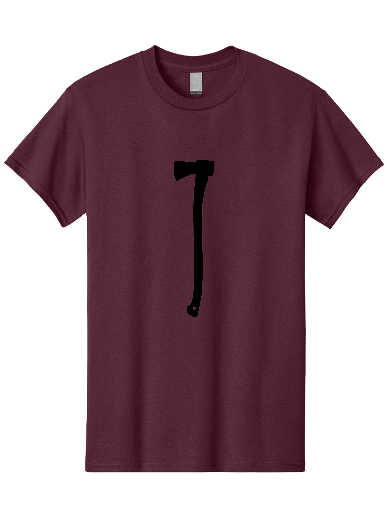 Axe Men'S Graphic Tee, 100% Cotton, Comfortable Casual Summer Wear, Machine Washable, Axe Silhouette, Black Axe, Hatchet Symbol, Lumberjack Tool, Chopping Axe, Camping Gear, Outdoor Equipment, Wilderness Survival Aac176 21