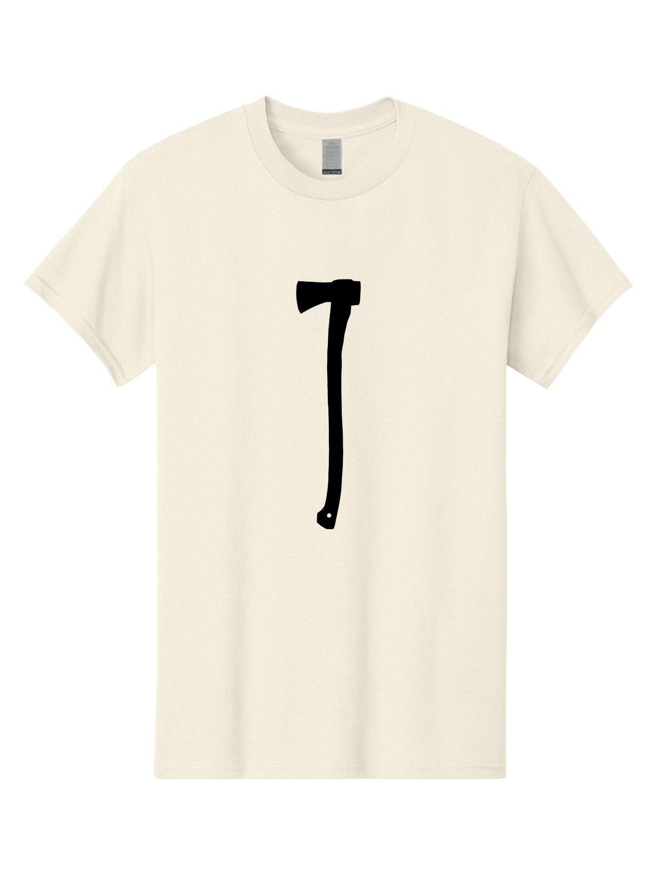 Axe Men'S Graphic Tee, 100% Cotton, Comfortable Casual Summer Wear, Machine Washable, Axe Silhouette, Black Axe, Hatchet Symbol, Lumberjack Tool, Chopping Axe, Camping Gear, Outdoor Equipment, Wilderness Survival Aac176 9