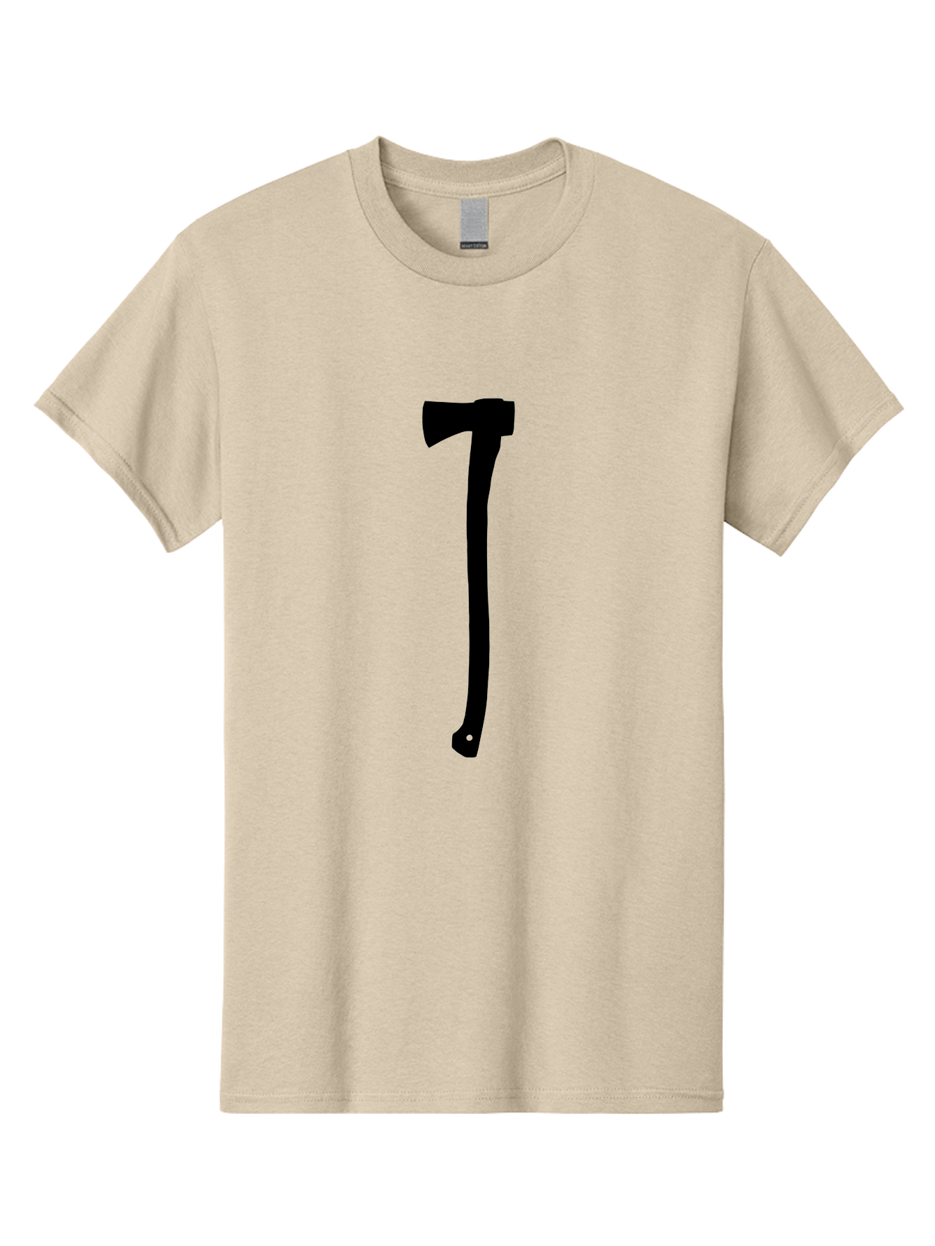 Axe Men'S Graphic Tee, 100% Cotton, Comfortable Casual Summer Wear, Machine Washable, Axe Silhouette, Black Axe, Hatchet Symbol, Lumberjack Tool, Chopping Axe, Camping Gear, Outdoor Equipment, Wilderness Survival Aac176 17