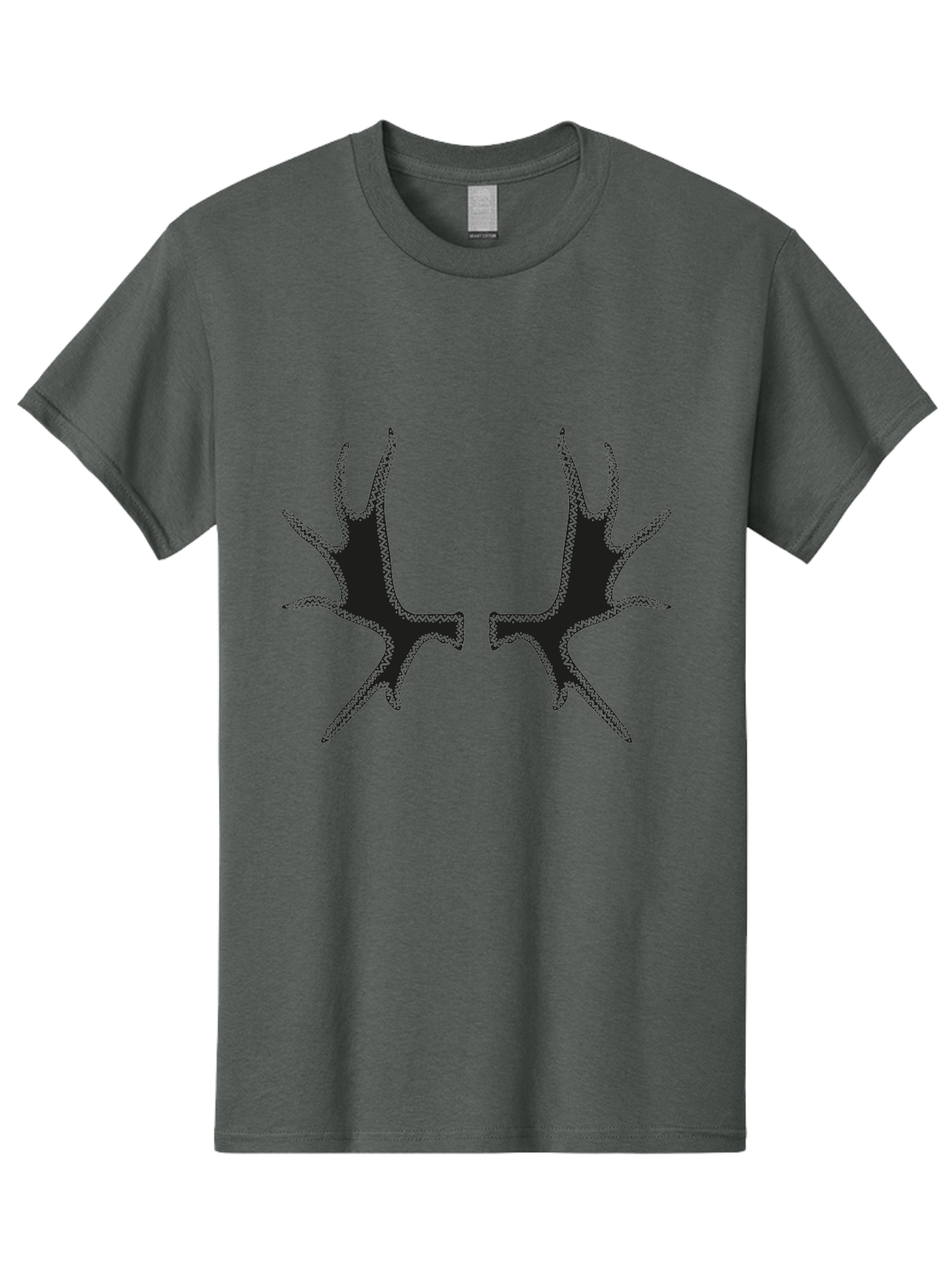 Bird-Tracks Men'S Graphic Tee, 100% Cotton, Comfortable Casual Summer Wear, Machine Washable, Handprint Art, Black Silhouettes, Finger Marks, Creative Designs, Abstract Shapes, Artistic Expressions, Unique Patterns Aac185 11
