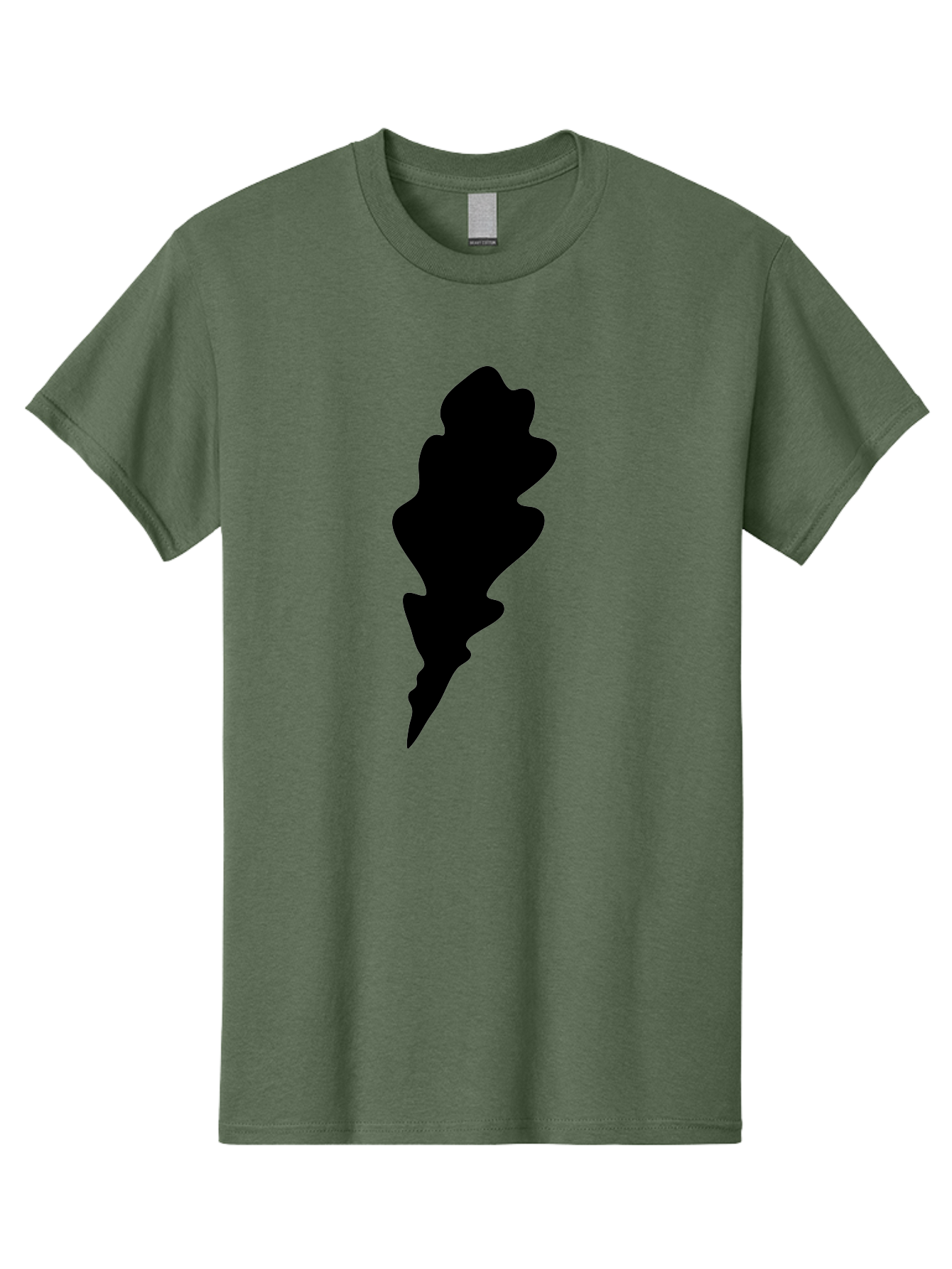 Lightning-Bolt Men'S Graphic Tee, 100% Cotton, Comfortable Casual Summer Wear, Machine Washable, Black Lightning Bolt, Abstract Shape, Electric Symbol, Bold Graphic, Modern Design, Energy Icon Aac223 17