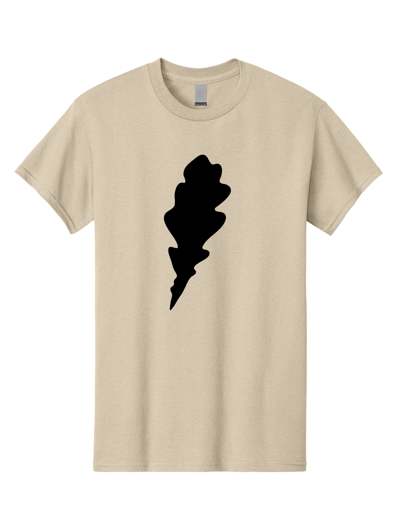 Lightning-Bolt Men'S Graphic Tee, 100% Cotton, Comfortable Casual Summer Wear, Machine Washable, Black Lightning Bolt, Abstract Shape, Electric Symbol, Bold Graphic, Modern Design, Energy Icon Aac223 23