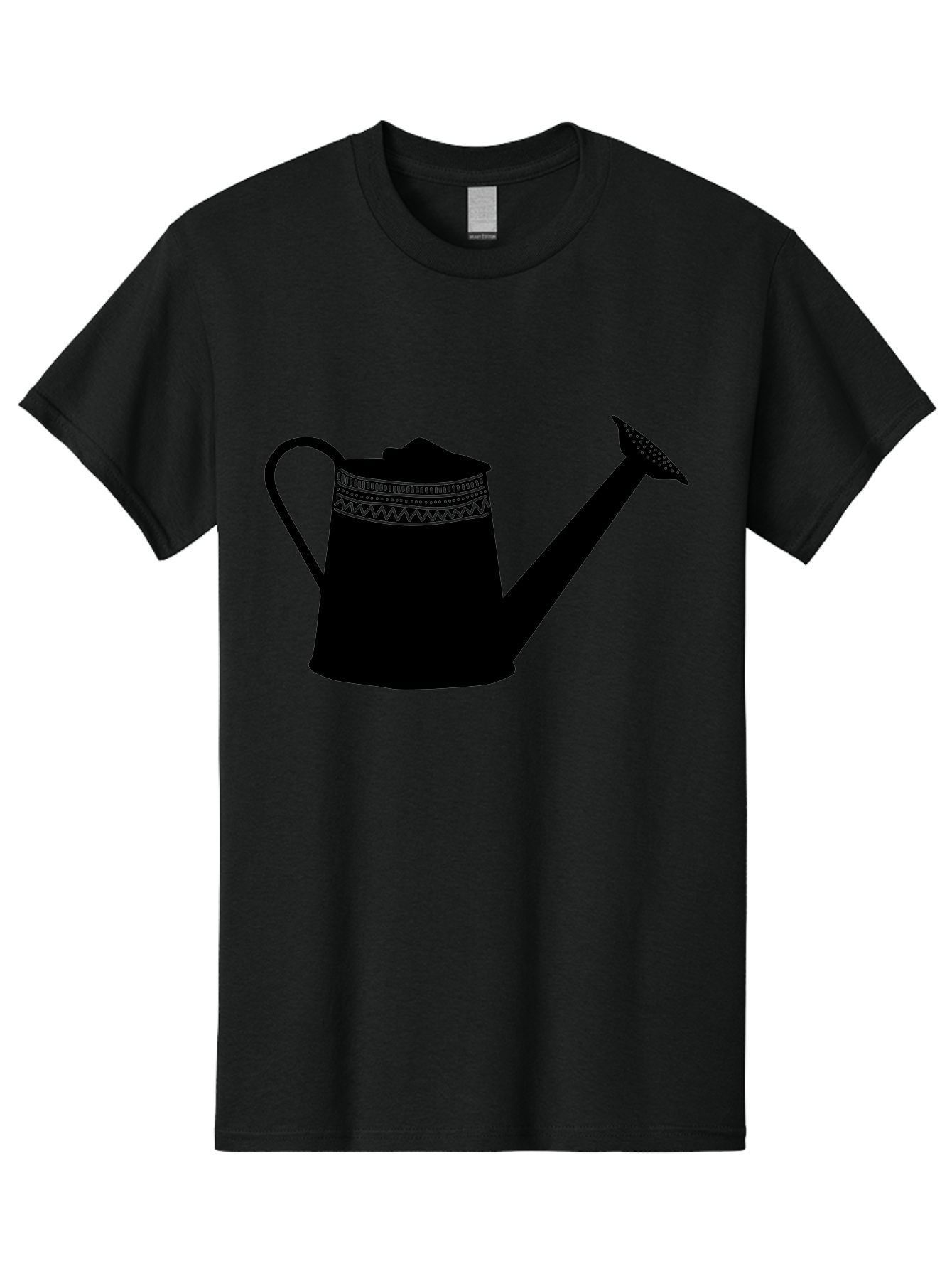 Watering-Can Men'S Graphic Tee, 100% Cotton, Comfortable Casual Summer Wear, Machine Washable, Watering Can, Gardening Tools, Nursery Equipment, Decorative Patterns, Geometric Designs, Garden Care, Plant Watering Aac248 5