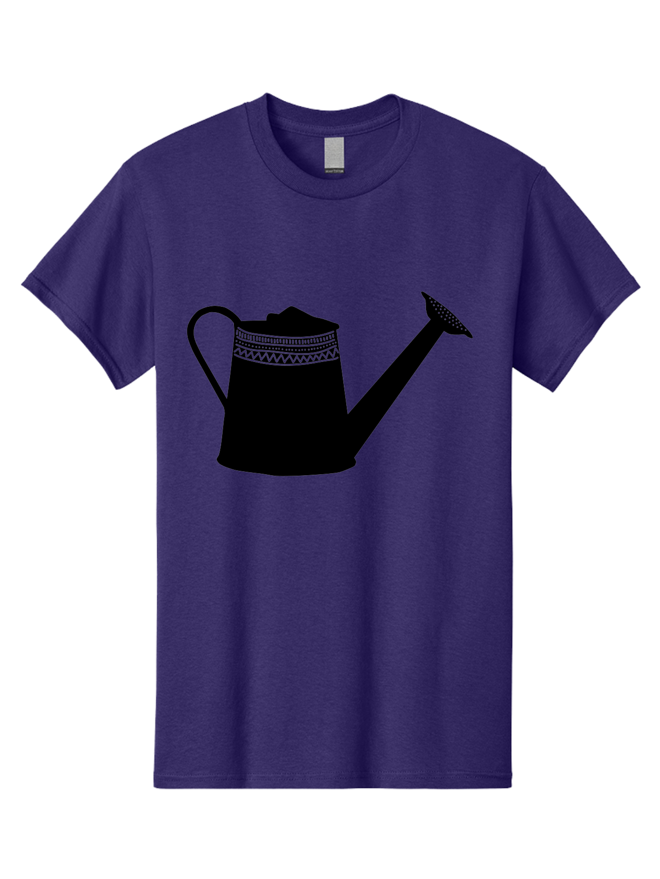 Watering-Can Men'S Graphic Tee, 100% Cotton, Comfortable Casual Summer Wear, Machine Washable, Watering Can, Gardening Tools, Nursery Equipment, Decorative Patterns, Geometric Designs, Garden Care, Plant Watering Aac248 23