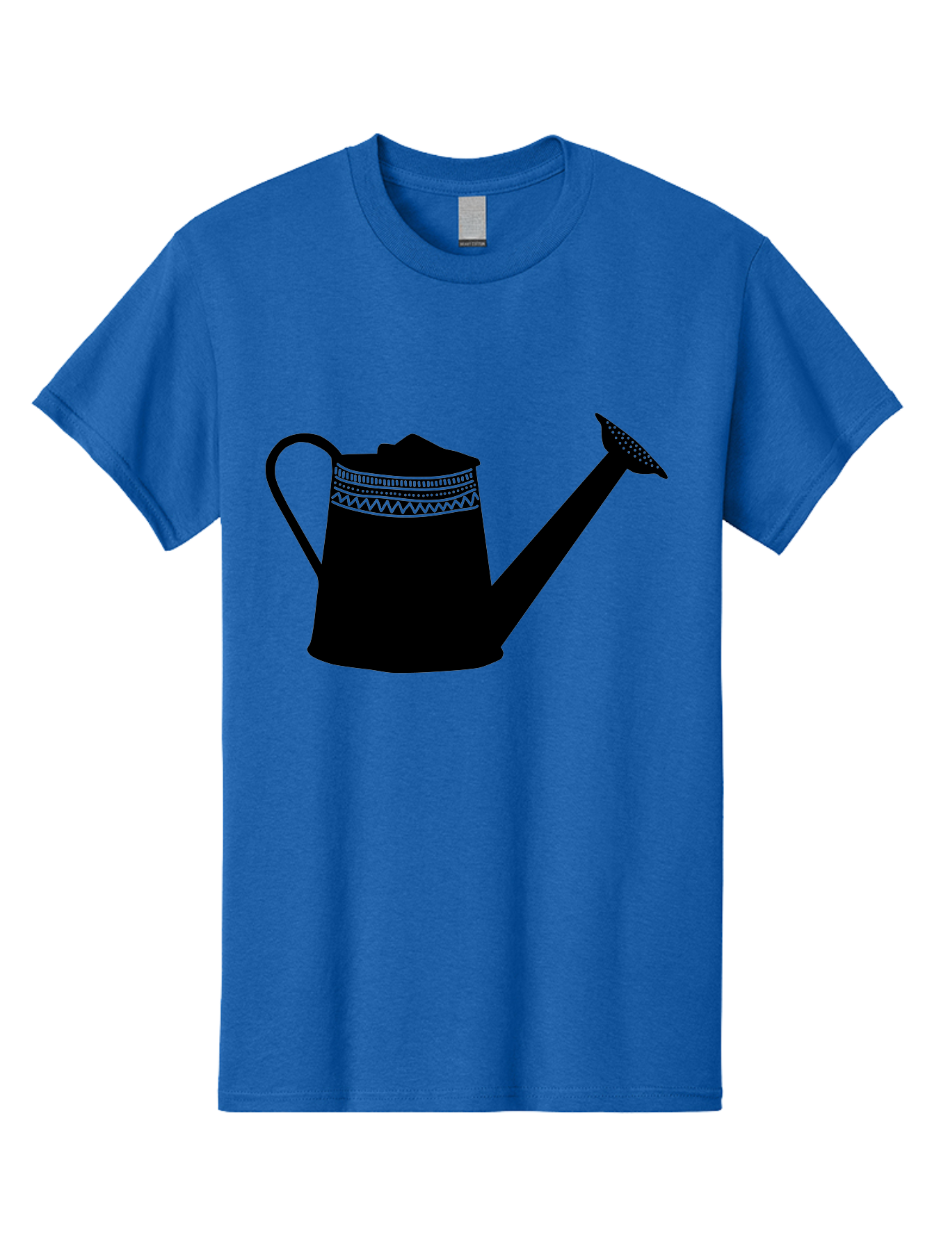 Watering-Can Men'S Graphic Tee, 100% Cotton, Comfortable Casual Summer Wear, Machine Washable, Watering Can, Gardening Tools, Nursery Equipment, Decorative Patterns, Geometric Designs, Garden Care, Plant Watering Aac248 3