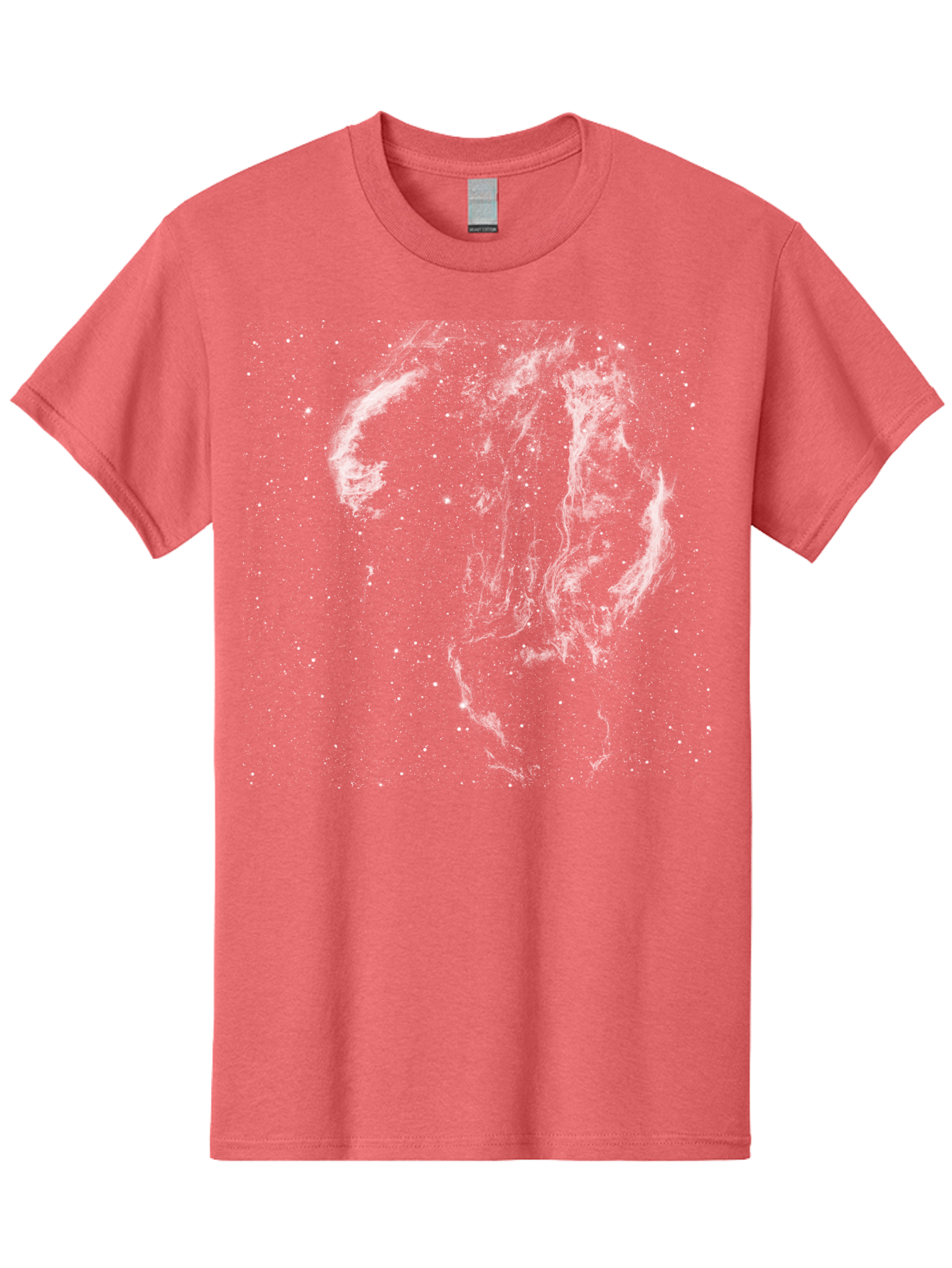 White-Smoke-On-Green Men'S Graphic Tee, 100% Cotton, Comfortable Casual Summer Wear, Machine Washable, Smoke Or Dust Cloud, Abstract Design, White Particles, Dynamic Movement, Textured Effect, Artistic Visualization, Creative Element Aac363 21