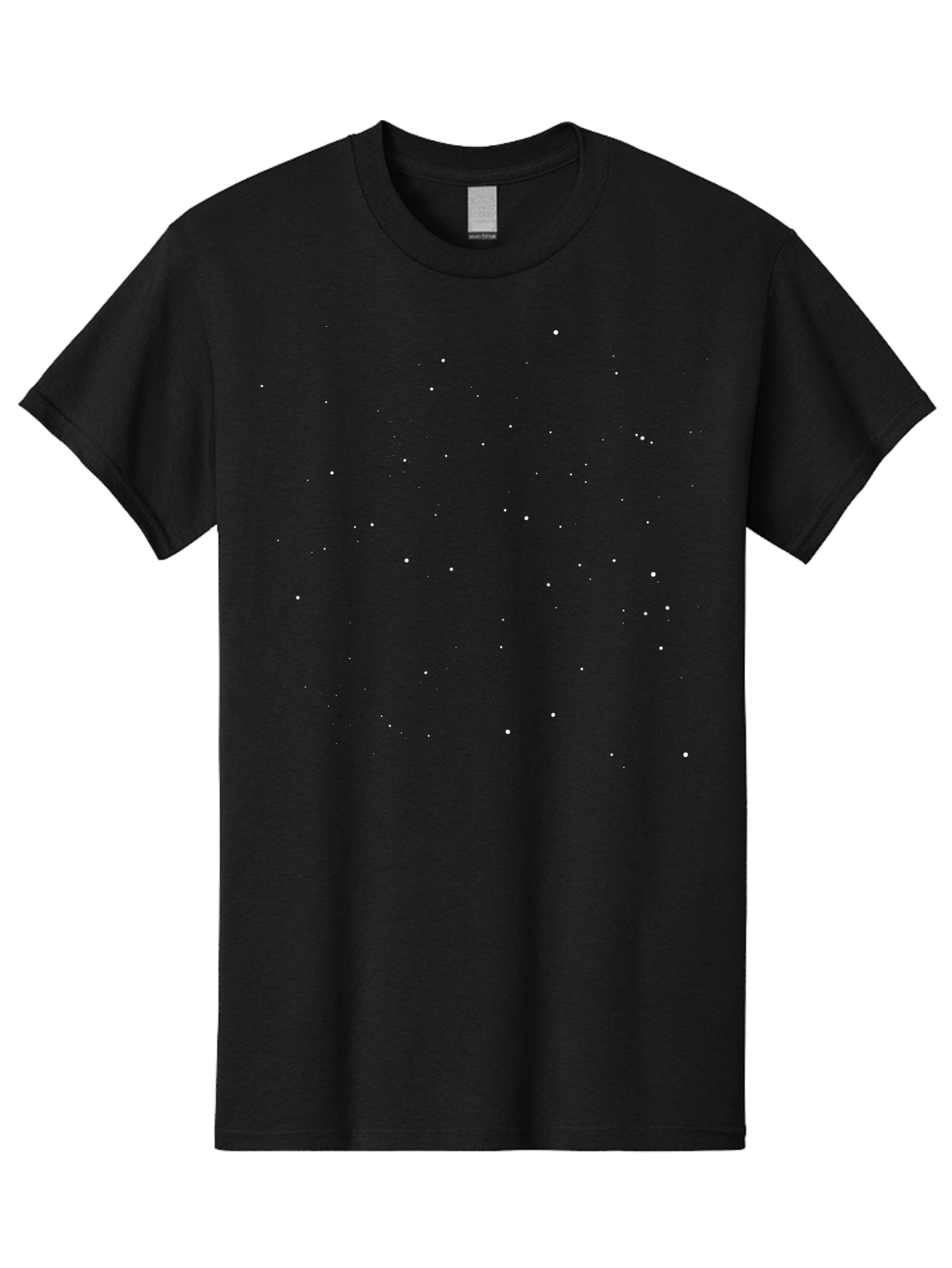 White-Stars Men'S Graphic Tee, 100% Cotton, Comfortable Casual Summer Wear, Machine Washable, Snowflakes Falling, Winter Scene, Festive Atmosphere, White Snow, Delicate Flakes, Snowfall Effect Aac364 5