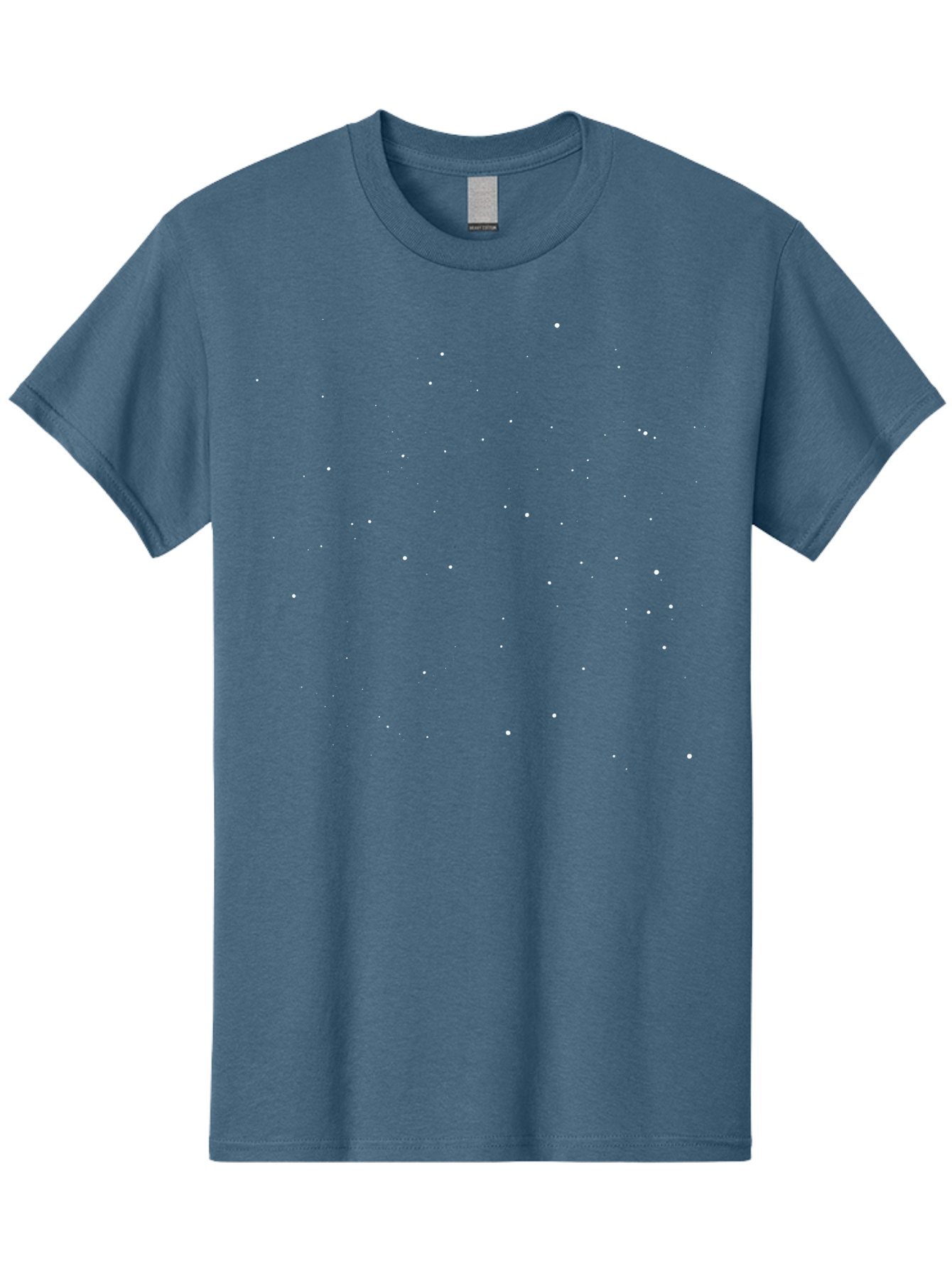 White-Stars Men'S Graphic Tee, 100% Cotton, Comfortable Casual Summer Wear, Machine Washable, Snowflakes Falling, Winter Scene, Festive Atmosphere, White Snow, Delicate Flakes, Snowfall Effect Aac364 13