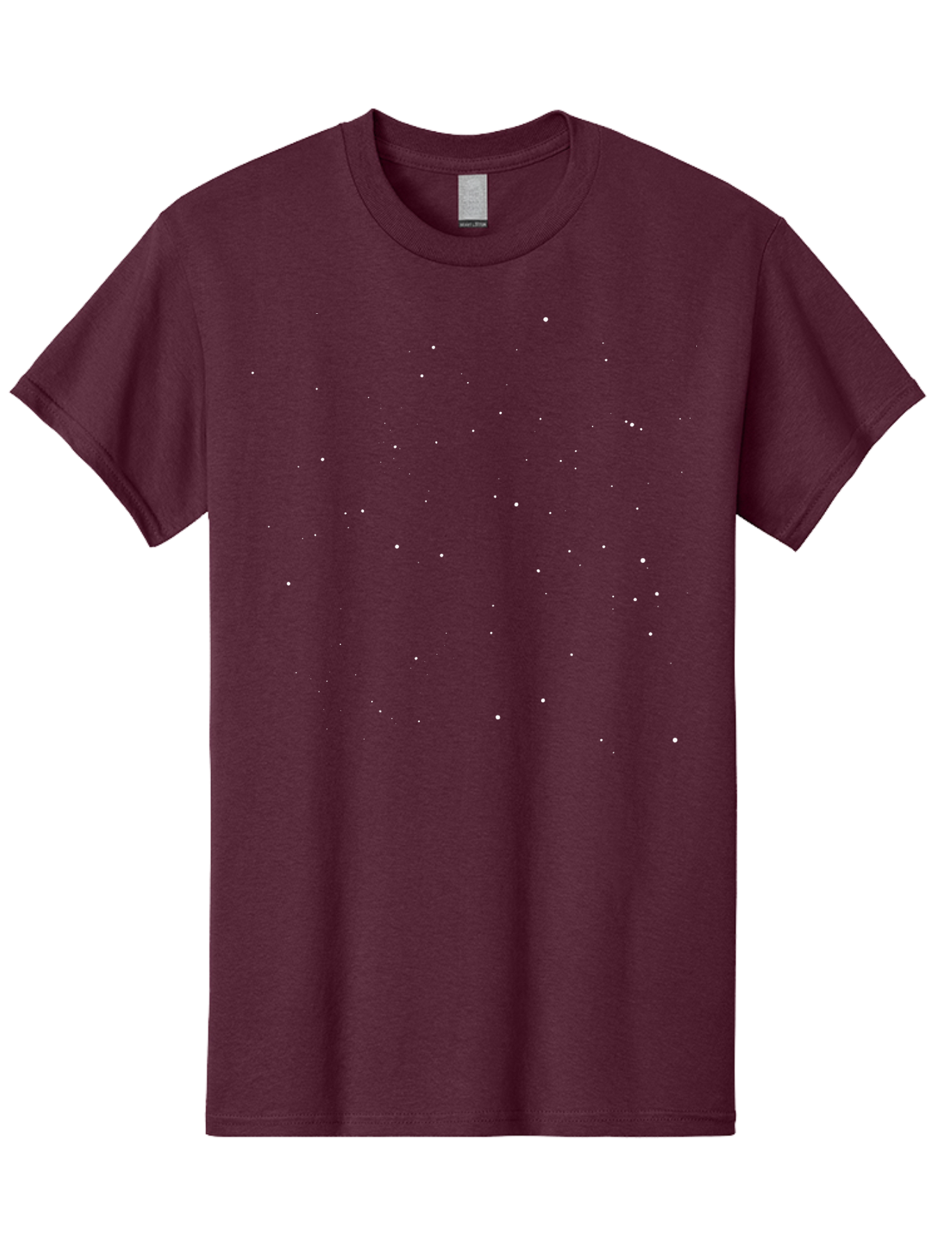 White-Stars Men'S Graphic Tee, 100% Cotton, Comfortable Casual Summer Wear, Machine Washable, Snowflakes Falling, Winter Scene, Festive Atmosphere, White Snow, Delicate Flakes, Snowfall Effect Aac364 11