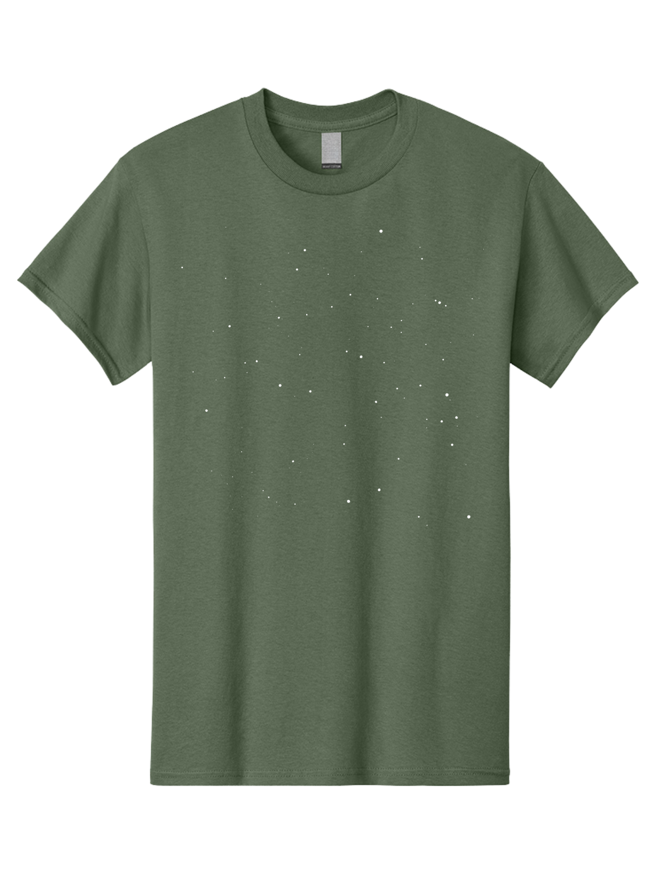 White-Stars Men'S Graphic Tee, 100% Cotton, Comfortable Casual Summer Wear, Machine Washable, Snowflakes Falling, Winter Scene, Festive Atmosphere, White Snow, Delicate Flakes, Snowfall Effect Aac364 23