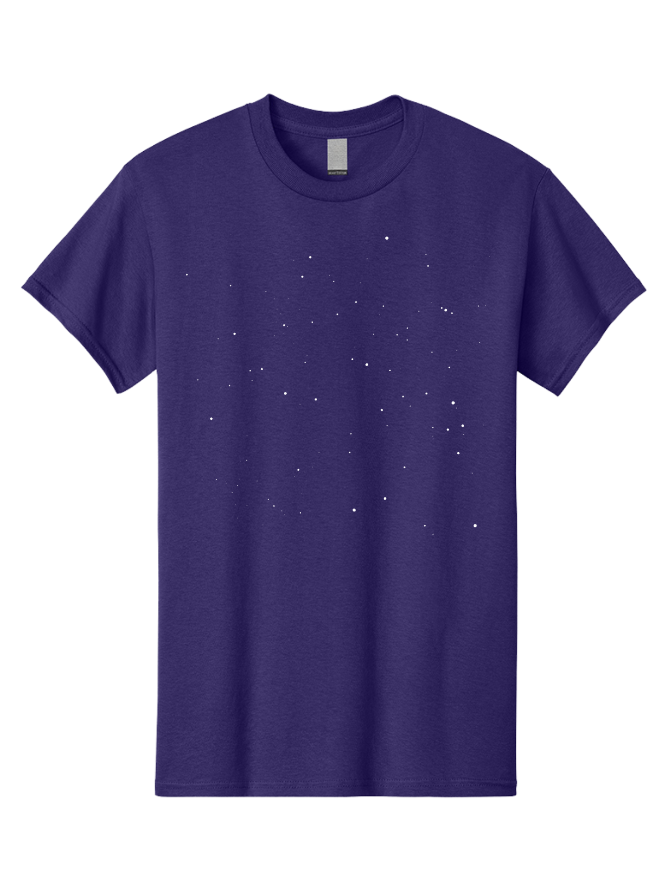 White-Stars Men'S Graphic Tee, 100% Cotton, Comfortable Casual Summer Wear, Machine Washable, Snowflakes Falling, Winter Scene, Festive Atmosphere, White Snow, Delicate Flakes, Snowfall Effect Aac364 21