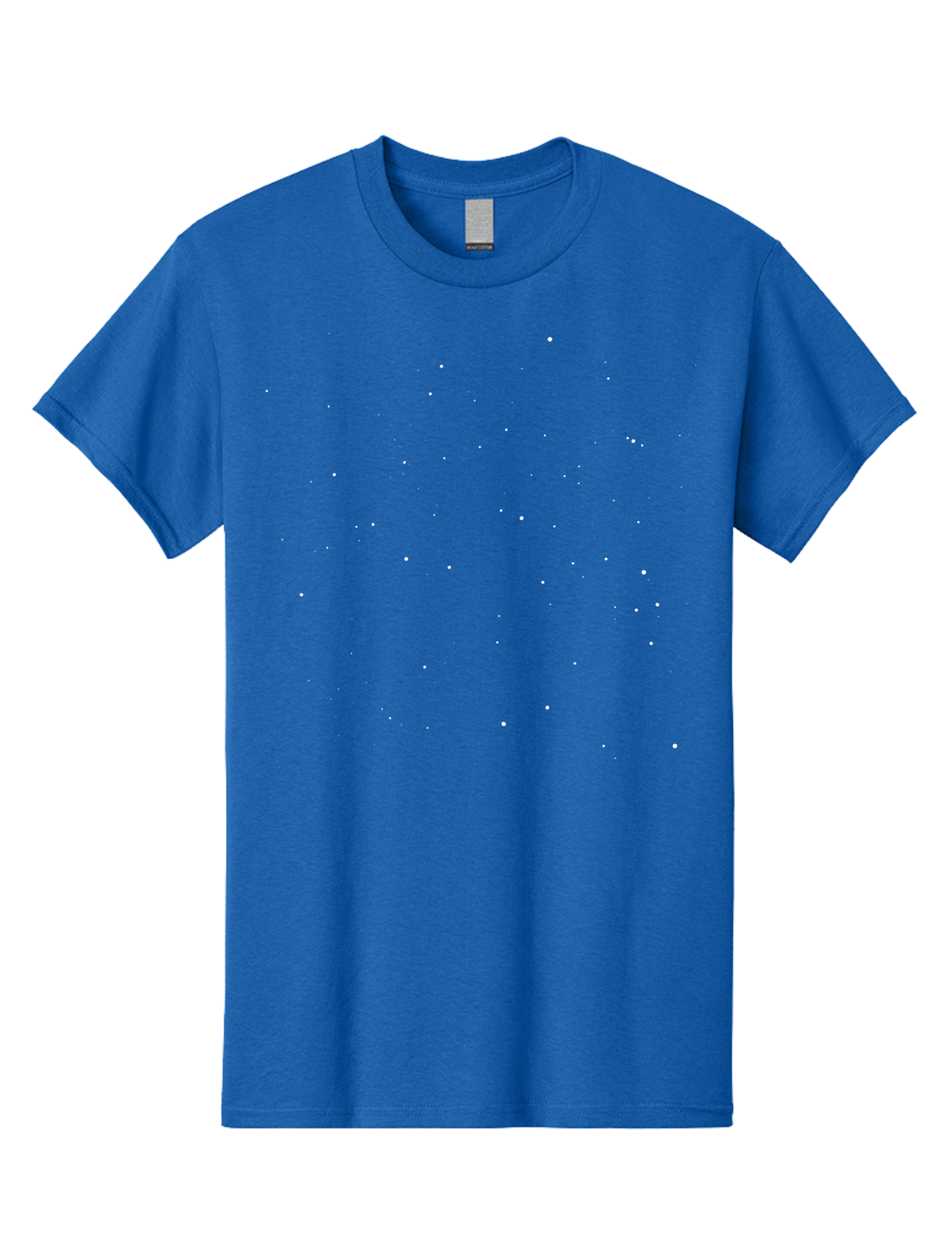 White-Stars Men'S Graphic Tee, 100% Cotton, Comfortable Casual Summer Wear, Machine Washable, Snowflakes Falling, Winter Scene, Festive Atmosphere, White Snow, Delicate Flakes, Snowfall Effect Aac364 9