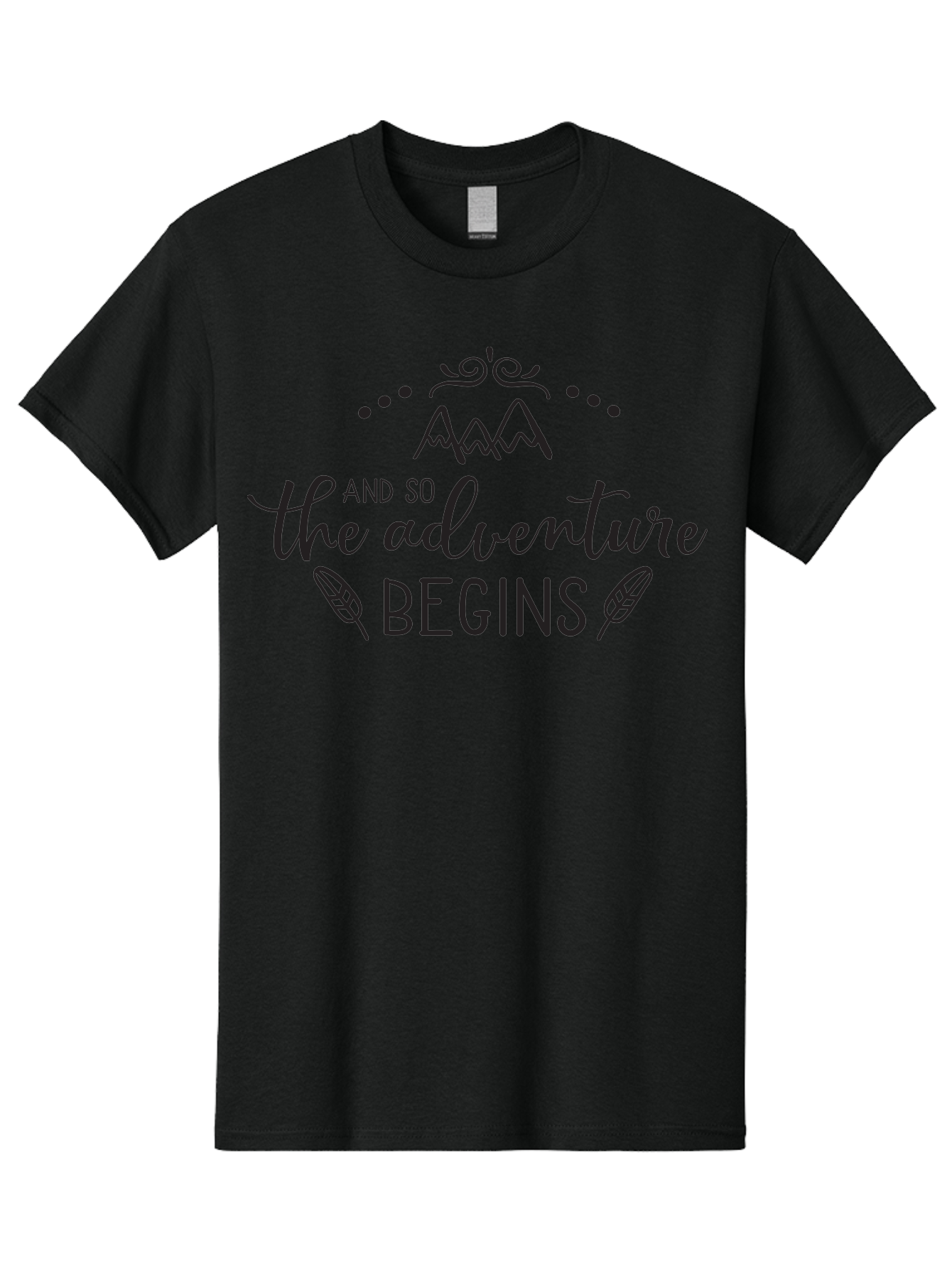 And-So-The-Adventure-Begins Men'S Graphic Tee, 100% Cotton, Comfortable Casual Summer Wear, Machine Washable, Motivational Quote, Adventure Inspiration, Travel, Adventure Begins, Explore, Wanderlust, Outdoor Enthusiast, Inspirational Saying, Aac471 29