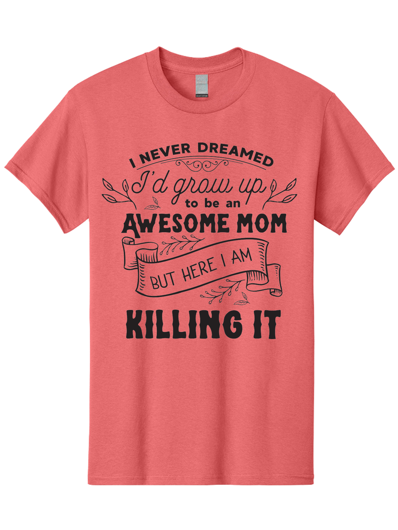 Awesome-Mom-Quote Men'S Graphic Tee, 100% Cotton, Comfortable Casual Summer Wear, Machine Washable, Awesome Mom Quote, Mom Life, Mom Humor, Motherhood, Inspirational Quote, Funny Mom Quote, Mom Pride, Empowerment Aac480 13