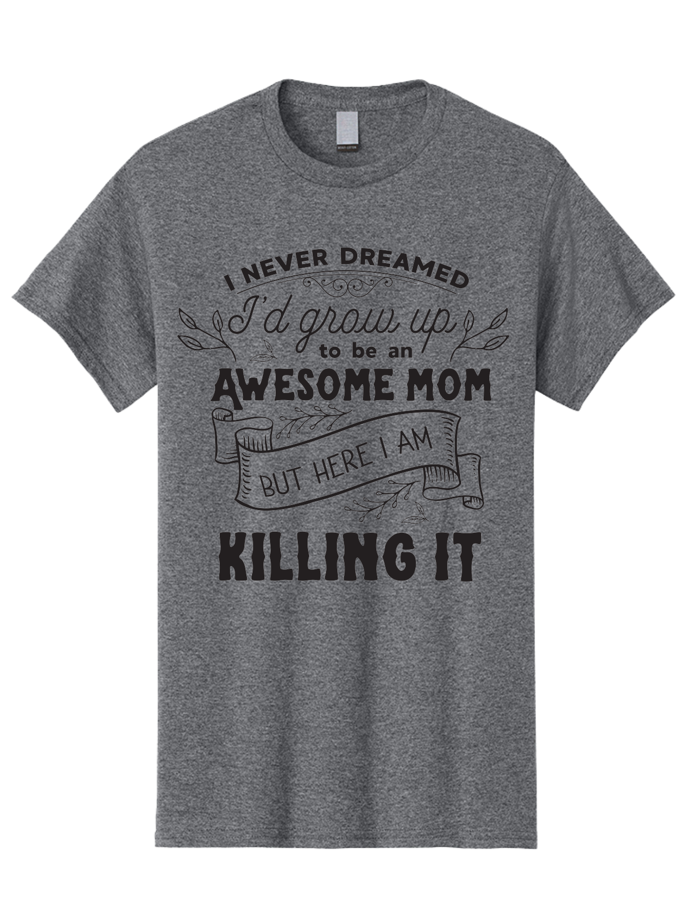 Awesome-Mom-Quote Men'S Graphic Tee, 100% Cotton, Comfortable Casual Summer Wear, Machine Washable, Awesome Mom Quote, Mom Life, Mom Humor, Motherhood, Inspirational Quote, Funny Mom Quote, Mom Pride, Empowerment Aac480 7