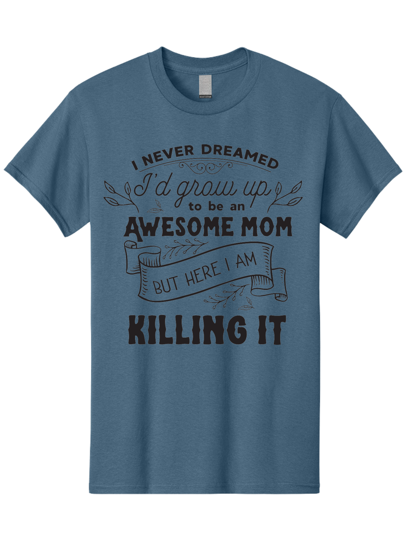 Awesome-Mom-Quote Men'S Graphic Tee, 100% Cotton, Comfortable Casual Summer Wear, Machine Washable, Awesome Mom Quote, Mom Life, Mom Humor, Motherhood, Inspirational Quote, Funny Mom Quote, Mom Pride, Empowerment Aac480 5