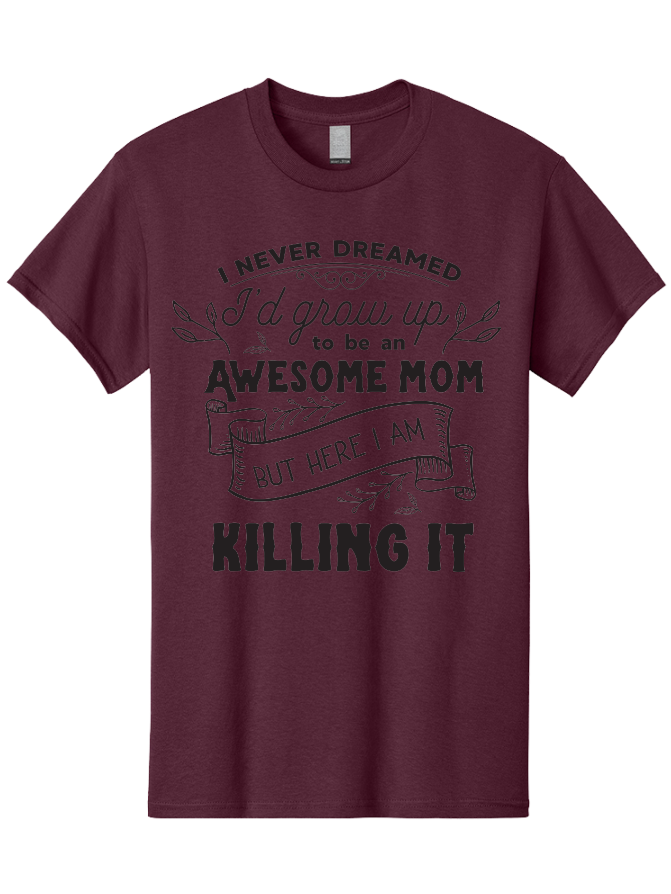 Awesome-Mom-Quote Men'S Graphic Tee, 100% Cotton, Comfortable Casual Summer Wear, Machine Washable, Awesome Mom Quote, Mom Life, Mom Humor, Motherhood, Inspirational Quote, Funny Mom Quote, Mom Pride, Empowerment Aac480 1