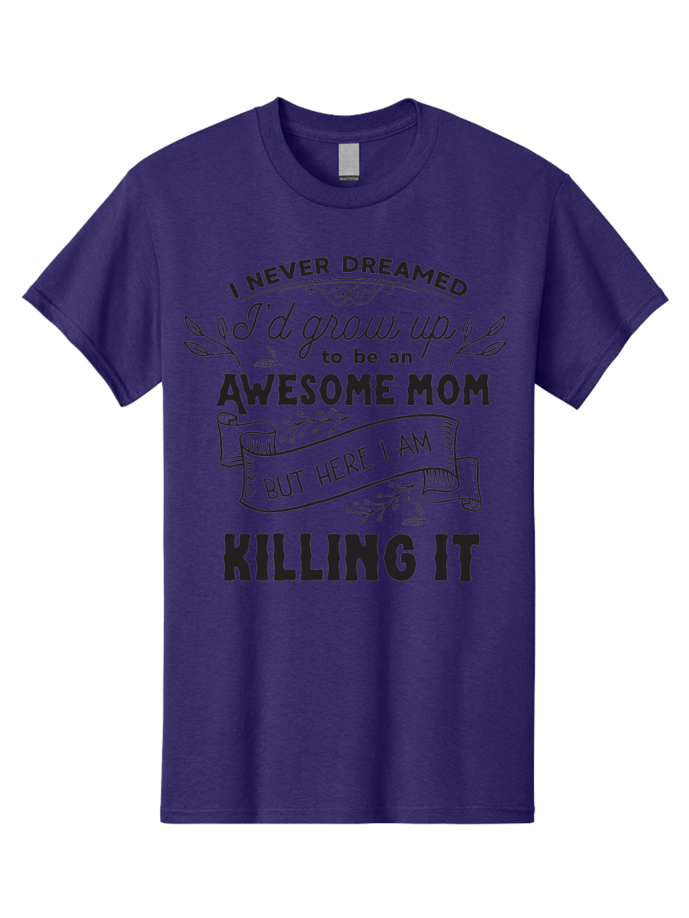 Awesome-Mom-Quote Men'S Graphic Tee, 100% Cotton, Comfortable Casual Summer Wear, Machine Washable, Awesome Mom Quote, Mom Life, Mom Humor, Motherhood, Inspirational Quote, Funny Mom Quote, Mom Pride, Empowerment Aac480 11