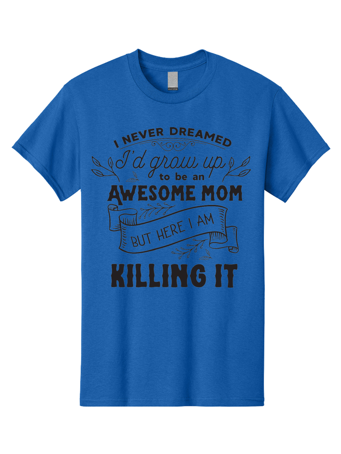 Awesome-Mom-Quote Men'S Graphic Tee, 100% Cotton, Comfortable Casual Summer Wear, Machine Washable, Awesome Mom Quote, Mom Life, Mom Humor, Motherhood, Inspirational Quote, Funny Mom Quote, Mom Pride, Empowerment Aac480 25