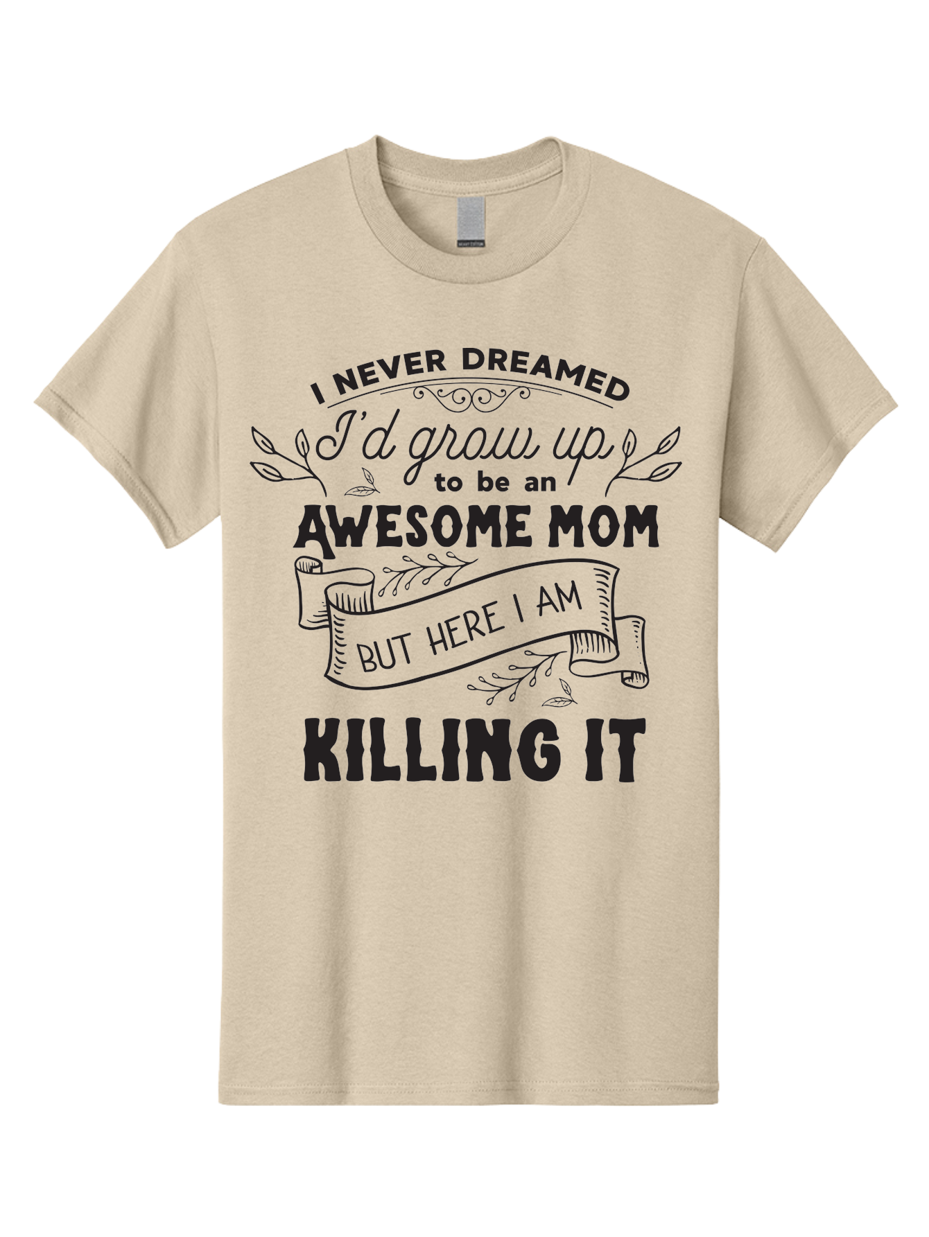 Awesome-Mom-Quote Men'S Graphic Tee, 100% Cotton, Comfortable Casual Summer Wear, Machine Washable, Awesome Mom Quote, Mom Life, Mom Humor, Motherhood, Inspirational Quote, Funny Mom Quote, Mom Pride, Empowerment Aac480 3