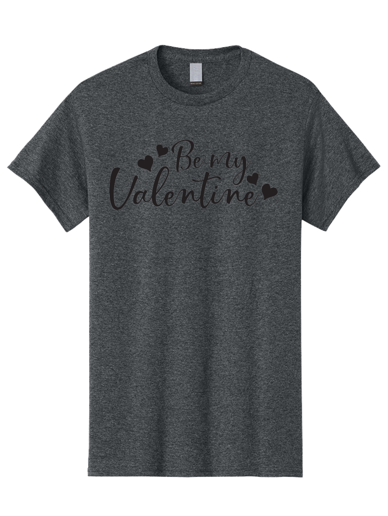 Be-My-Valentine Men'S Graphic Tee, 100% Cotton, Comfortable Casual Summer Wear, Machine Washable, Valentine'S Day Message, Romantic Greeting, Love Hearts, Heart Decoration, Be My Valentine, Valentine'S Day Card, Sweetheart, Love Message, Aac499 11
