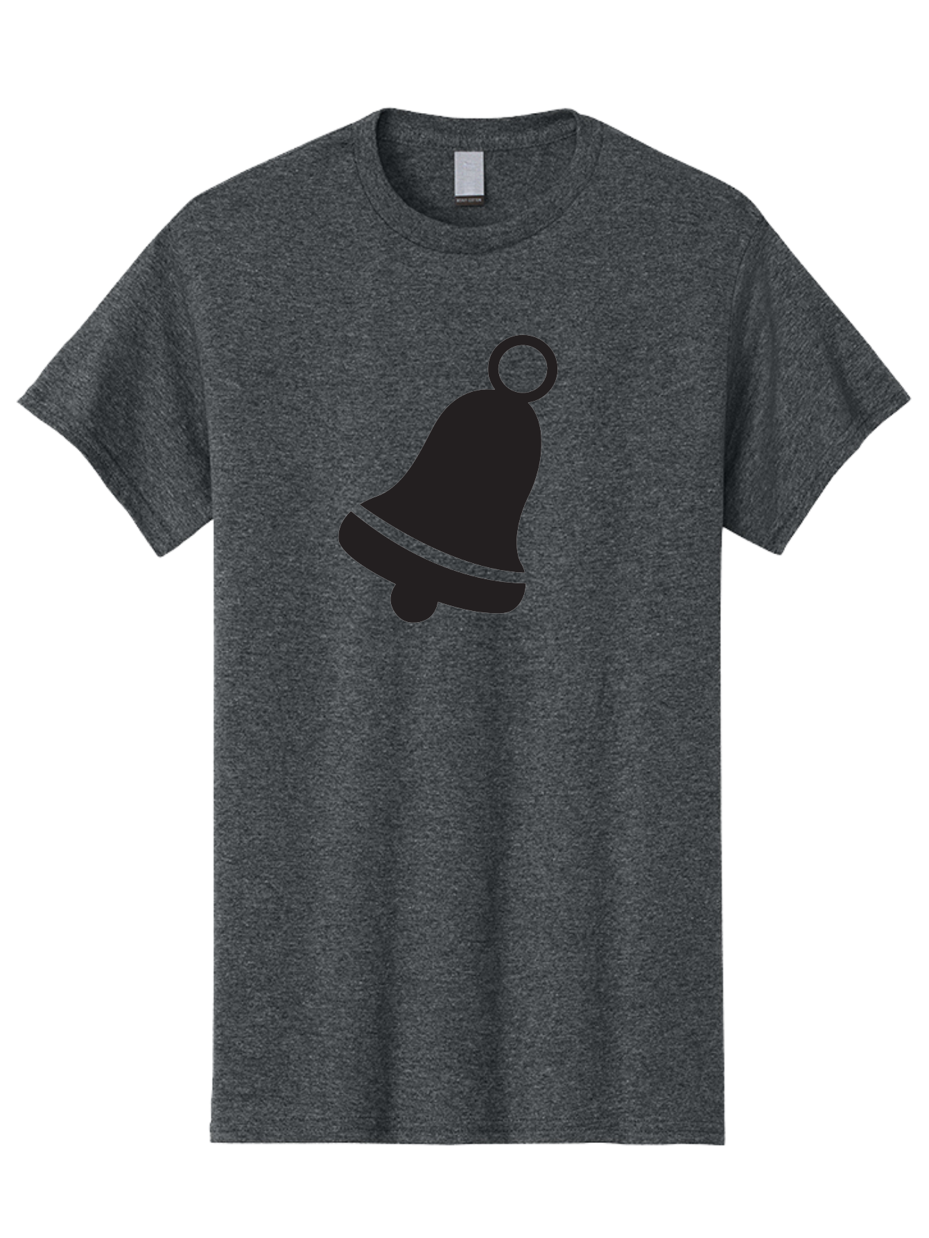 Bell-Icon Men'S Graphic Tee, 100% Cotton, Comfortable Casual Summer Wear, Machine Washable, Notification Symbol, Alert Icon, Reminder Sign, Notification Bell, Message Alert, Bell Notification, Social Media Notification, App Notification Aac509 15