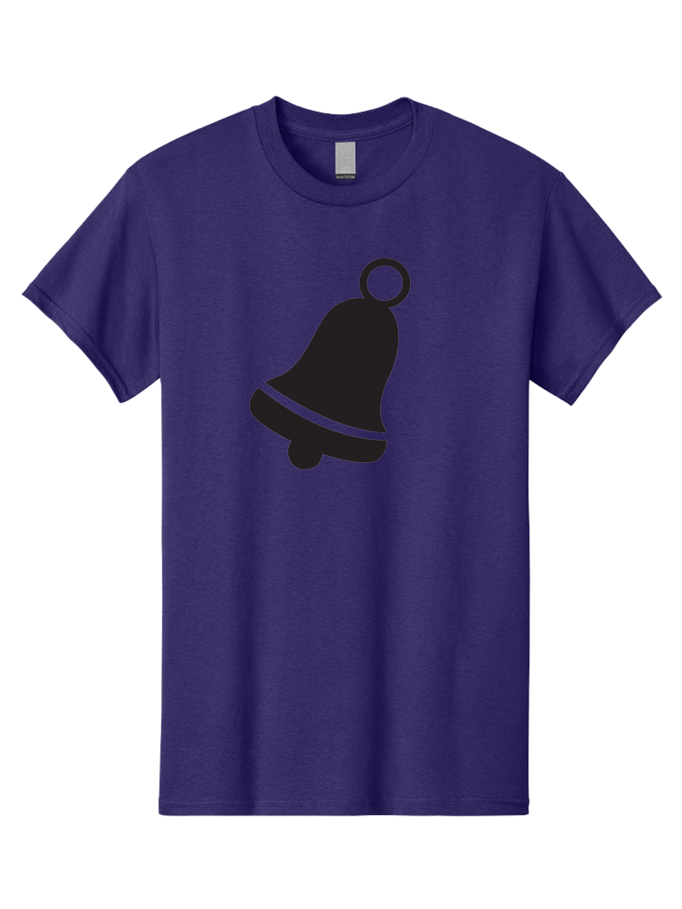 Bell-Icon Men'S Graphic Tee, 100% Cotton, Comfortable Casual Summer Wear, Machine Washable, Notification Symbol, Alert Icon, Reminder Sign, Notification Bell, Message Alert, Bell Notification, Social Media Notification, App Notification Aac509 23