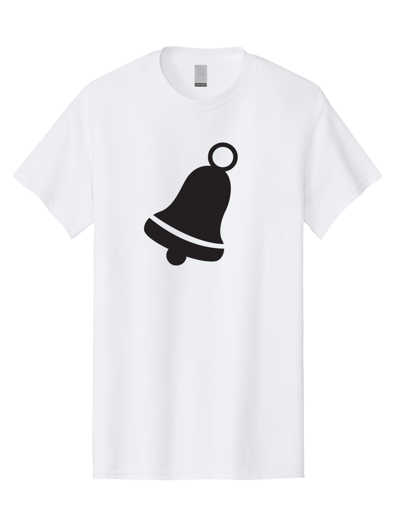 Bell-Icon Men'S Graphic Tee, 100% Cotton, Comfortable Casual Summer Wear, Machine Washable, Notification Symbol, Alert Icon, Reminder Sign, Notification Bell, Message Alert, Bell Notification, Social Media Notification, App Notification Aac509 19
